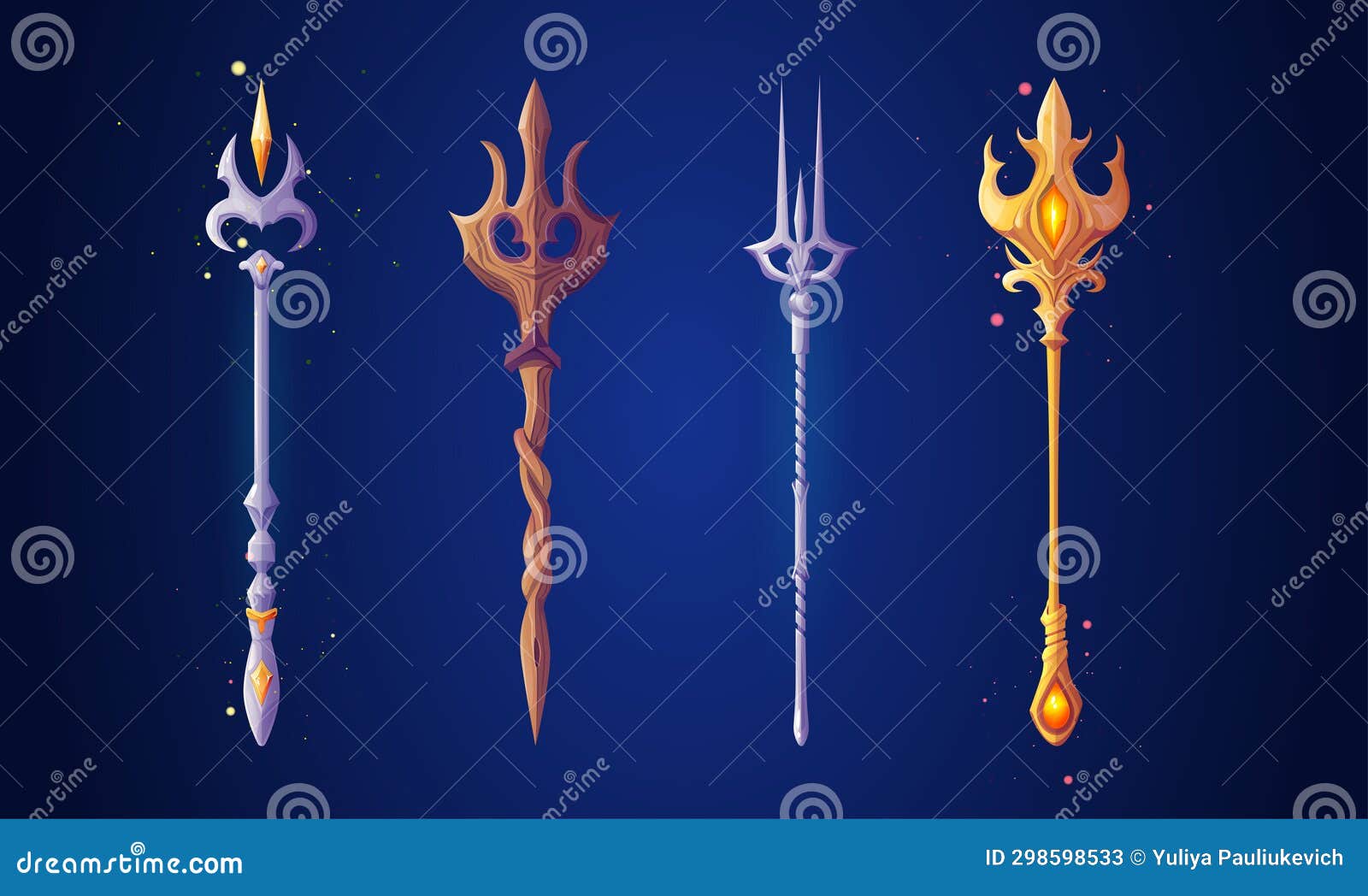 ZJG - Anime Cosplay Trident Poseidon Sword Stainless Algeria | Ubuy