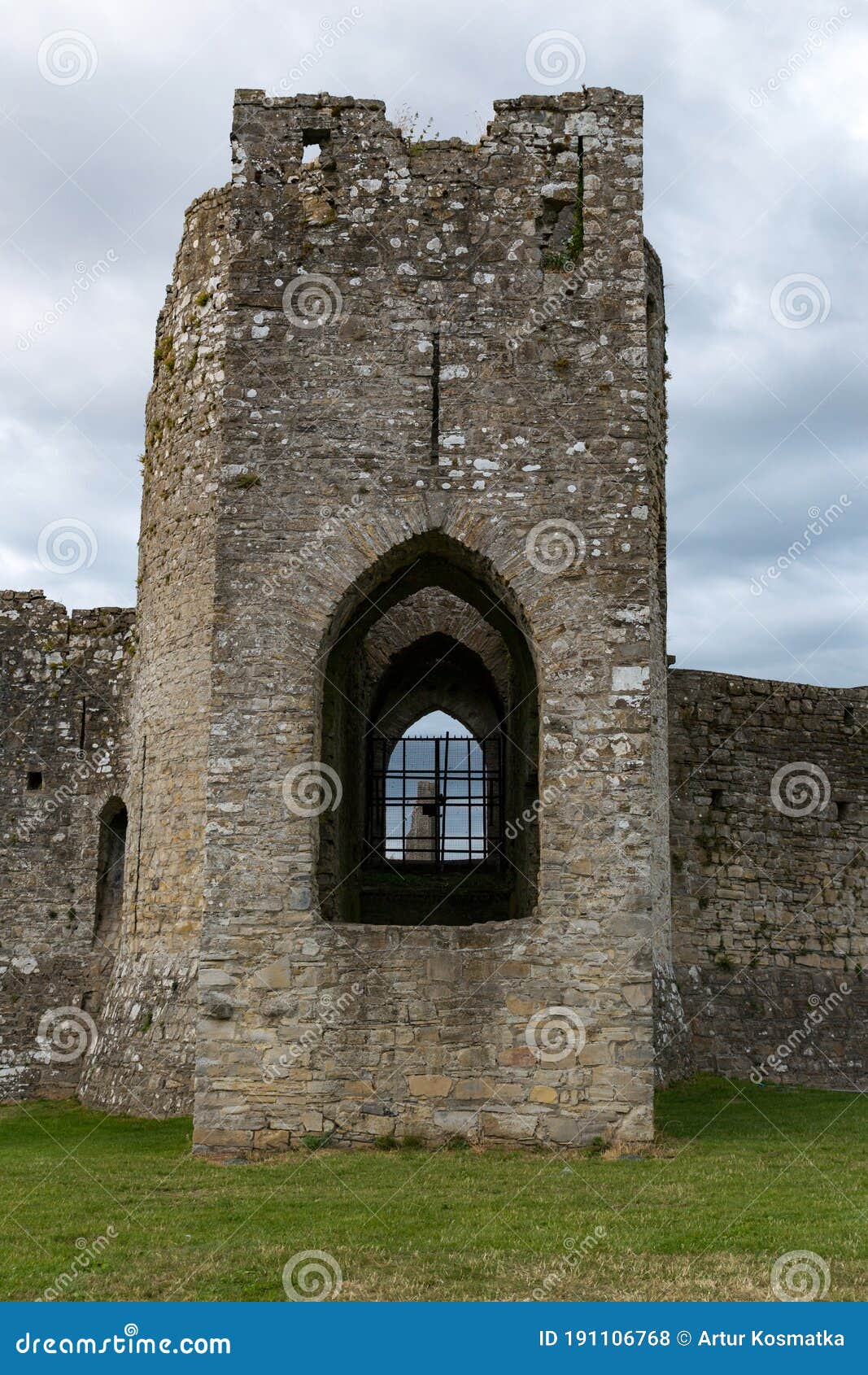 Trim Castle in Trim, County Meath, Ireland Stock Photo Image of