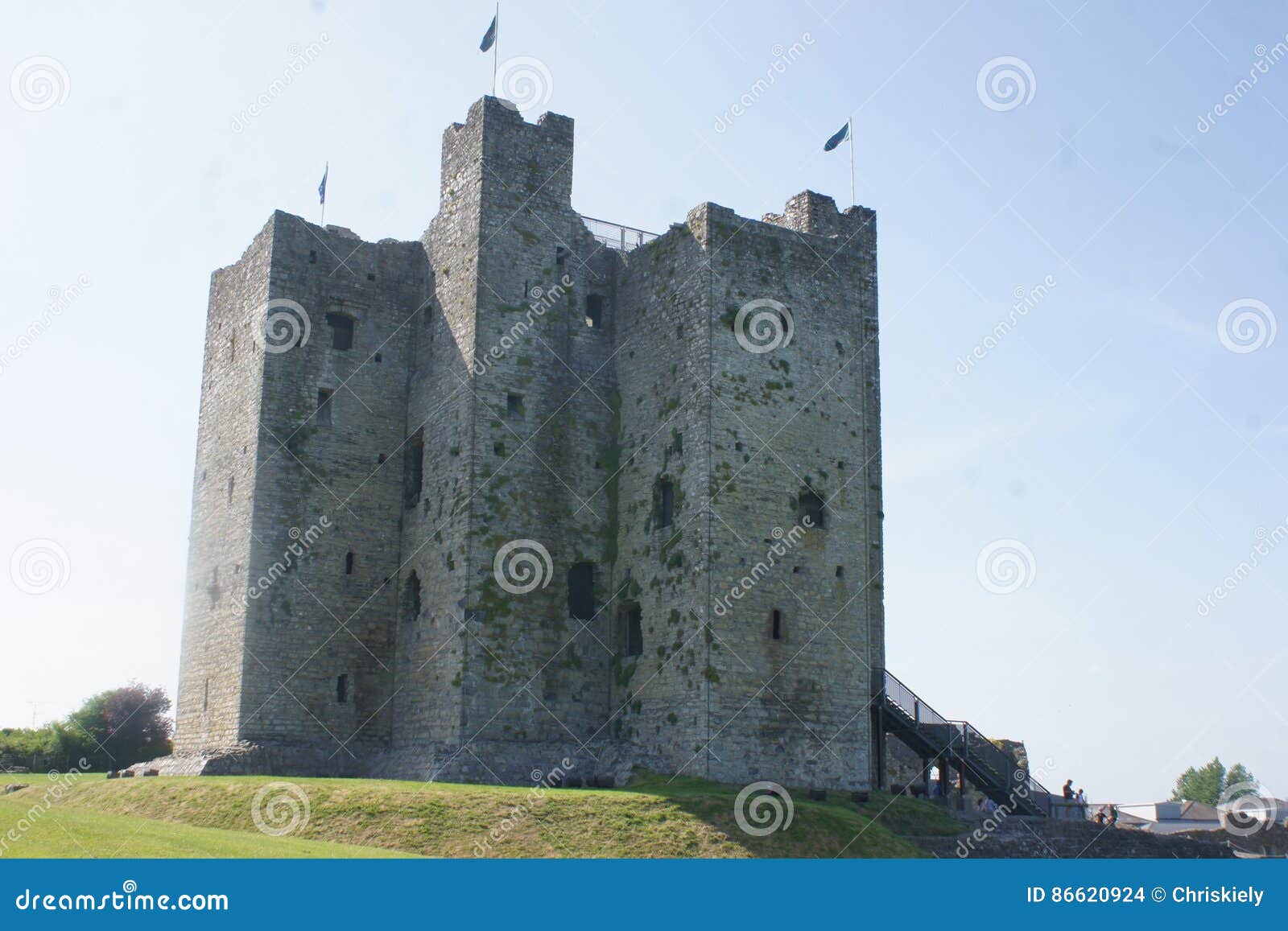 Trim Castle stock photo. Image of imagination, places 86620924