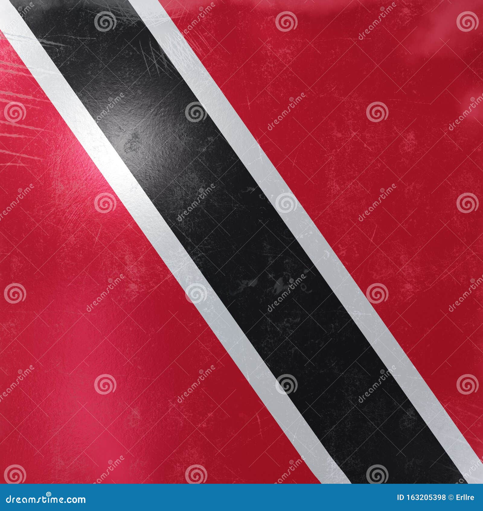 Trinidad And Tobago Flag Icon Stock Illustration Illustration Of Country Sign 163205398