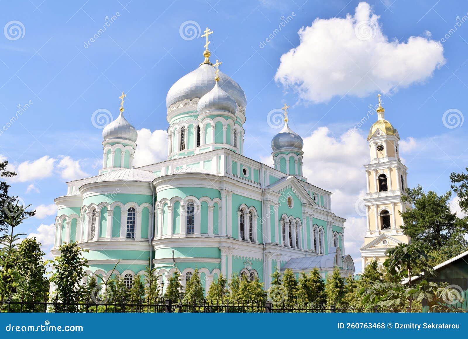 trinity cathedral in holy trinity seraphim-diveevo convent, diveevo, russia