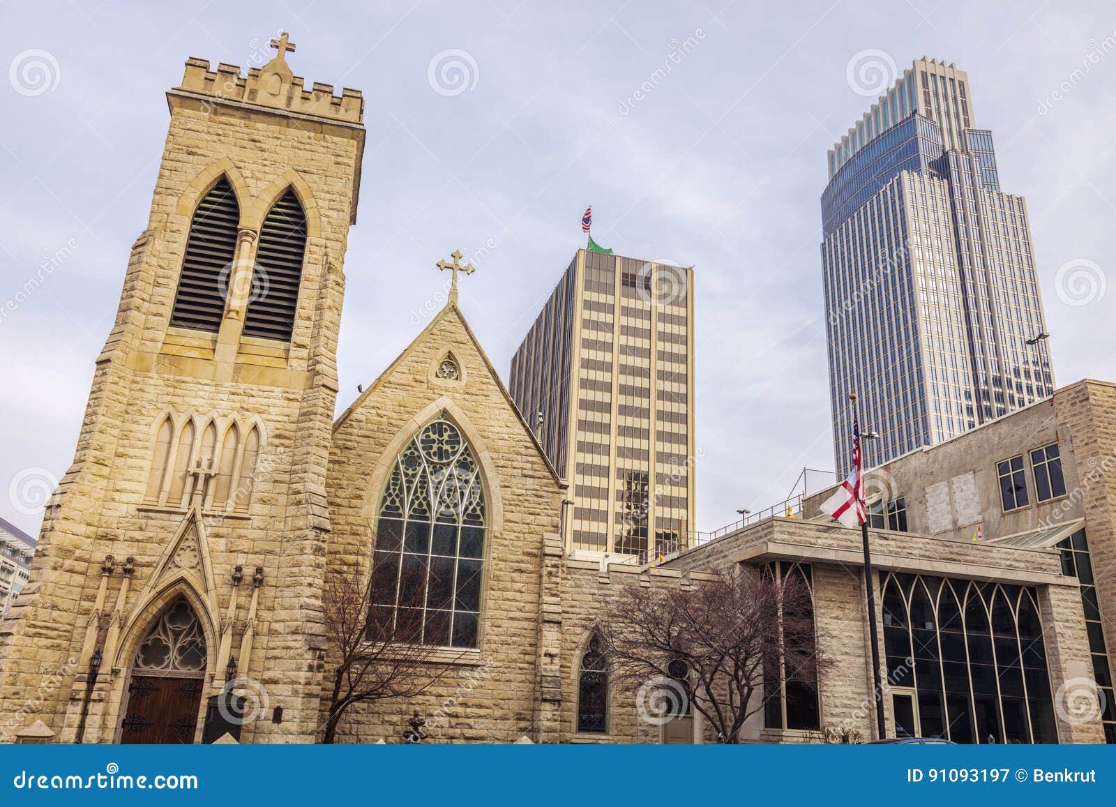 Trinity Cathedral in Omaha, Nebraska Stock Image Image of landmark