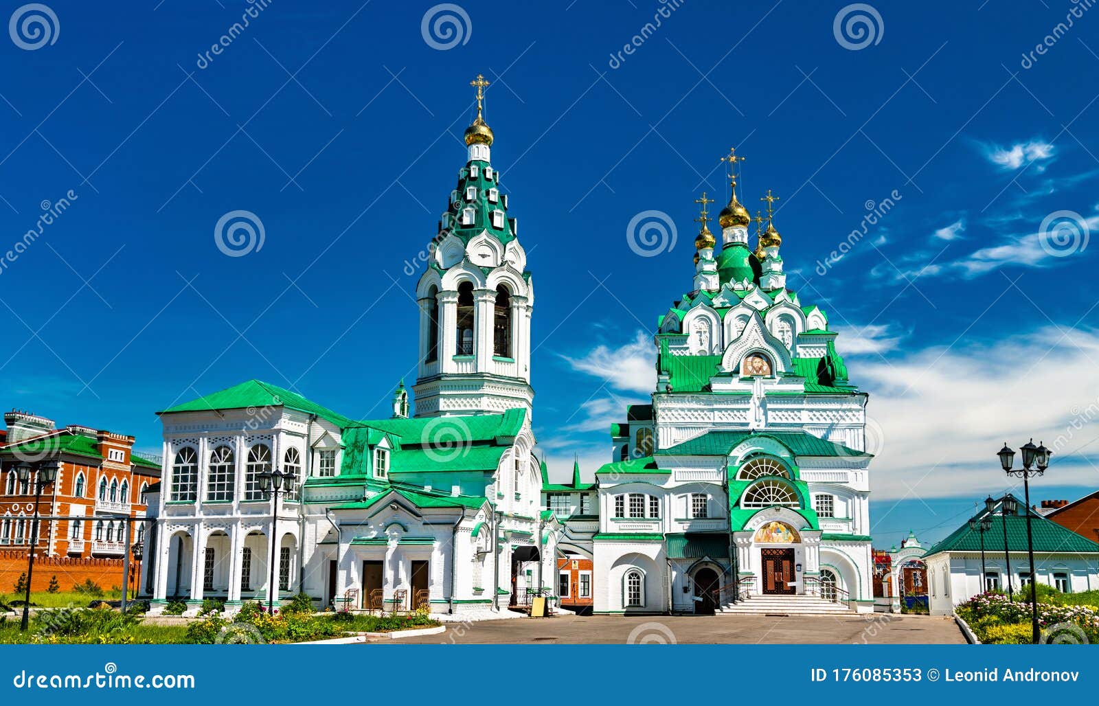 trinity church in yoshkar-ola, russia