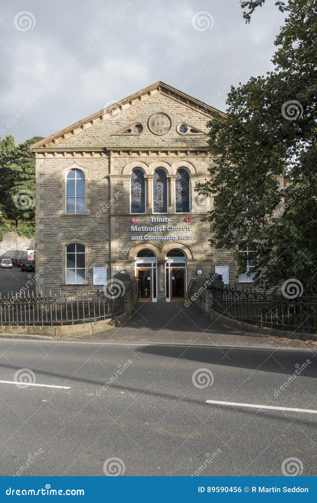 Trinity Methodist Church, Clitheroe Editorial Photo Image of facade