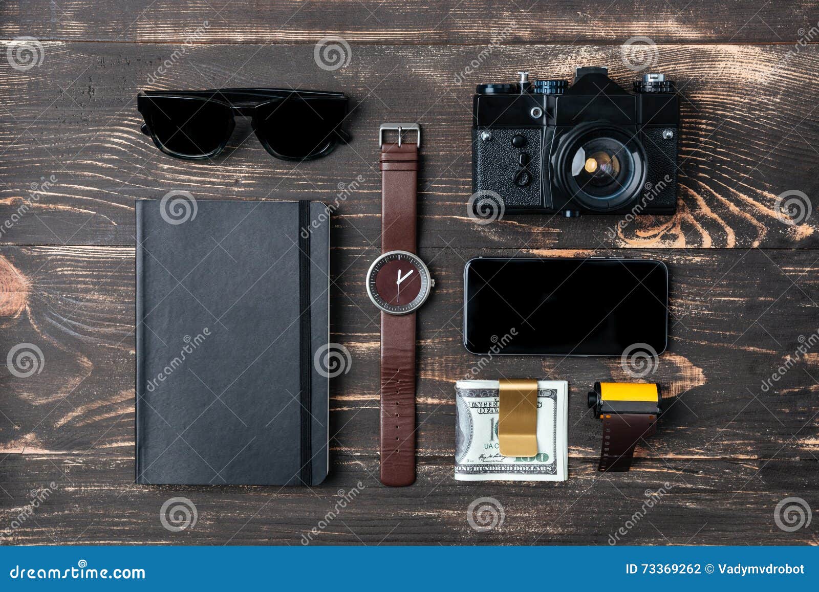 Trip Concept Items Of Men S Clothing And Accessories Stock Photo