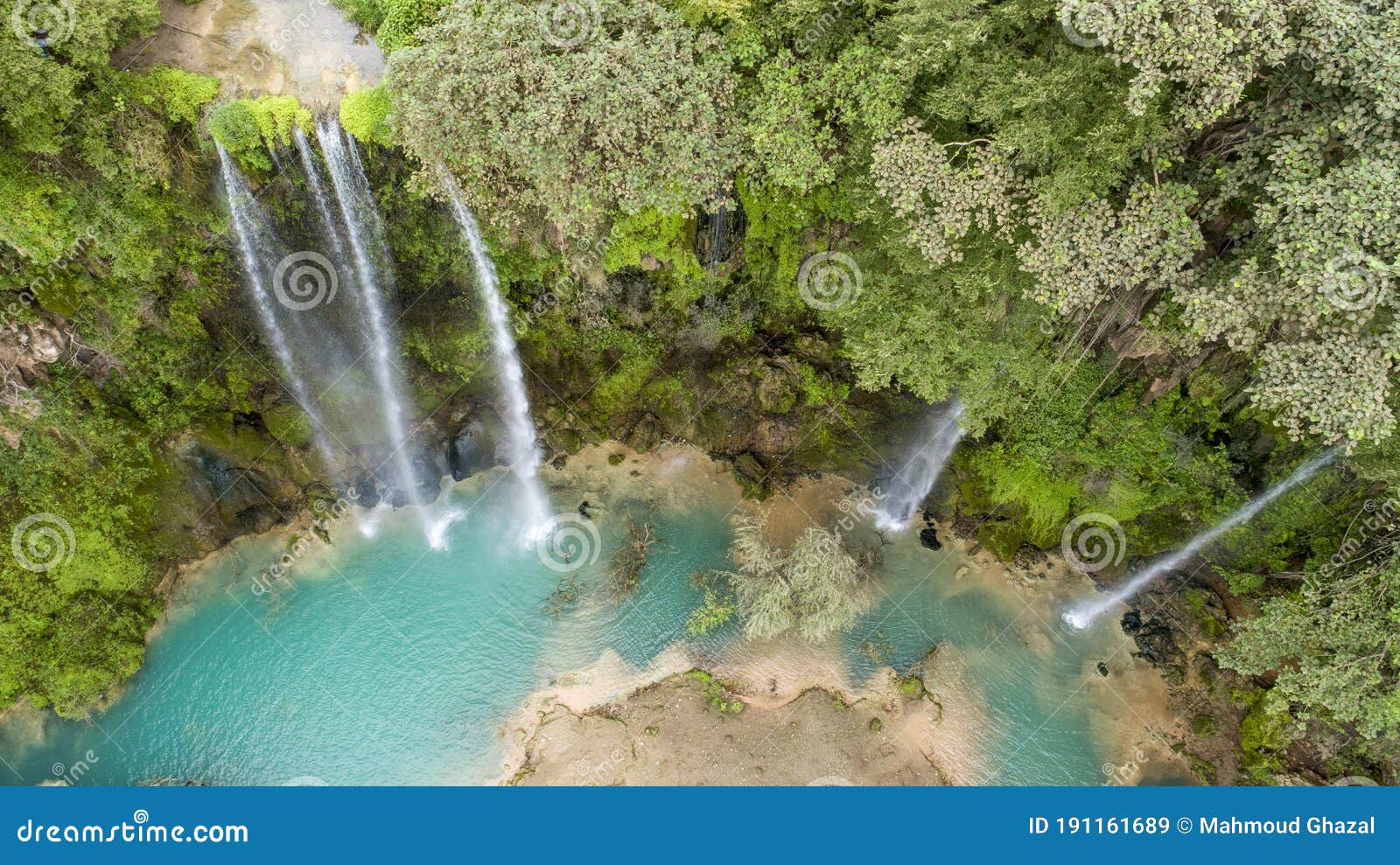 ayn athum waterfall, salalah, sultanate of oman