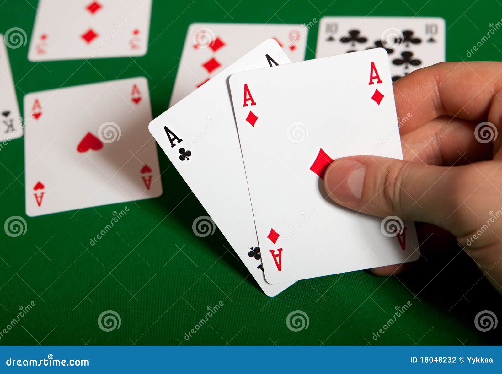 Triple aces. stock photo. Image of cards, winning, gambling - 18048232