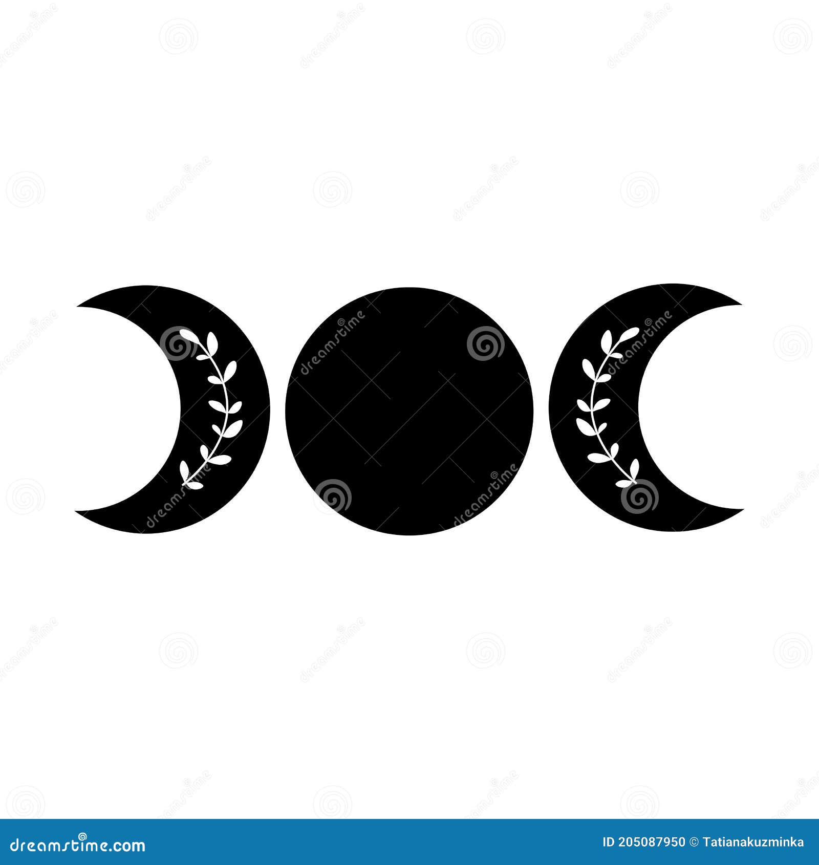 MOON Astrology Sign Vinyl Decal Sticker Zodiac Planetary Etsy
