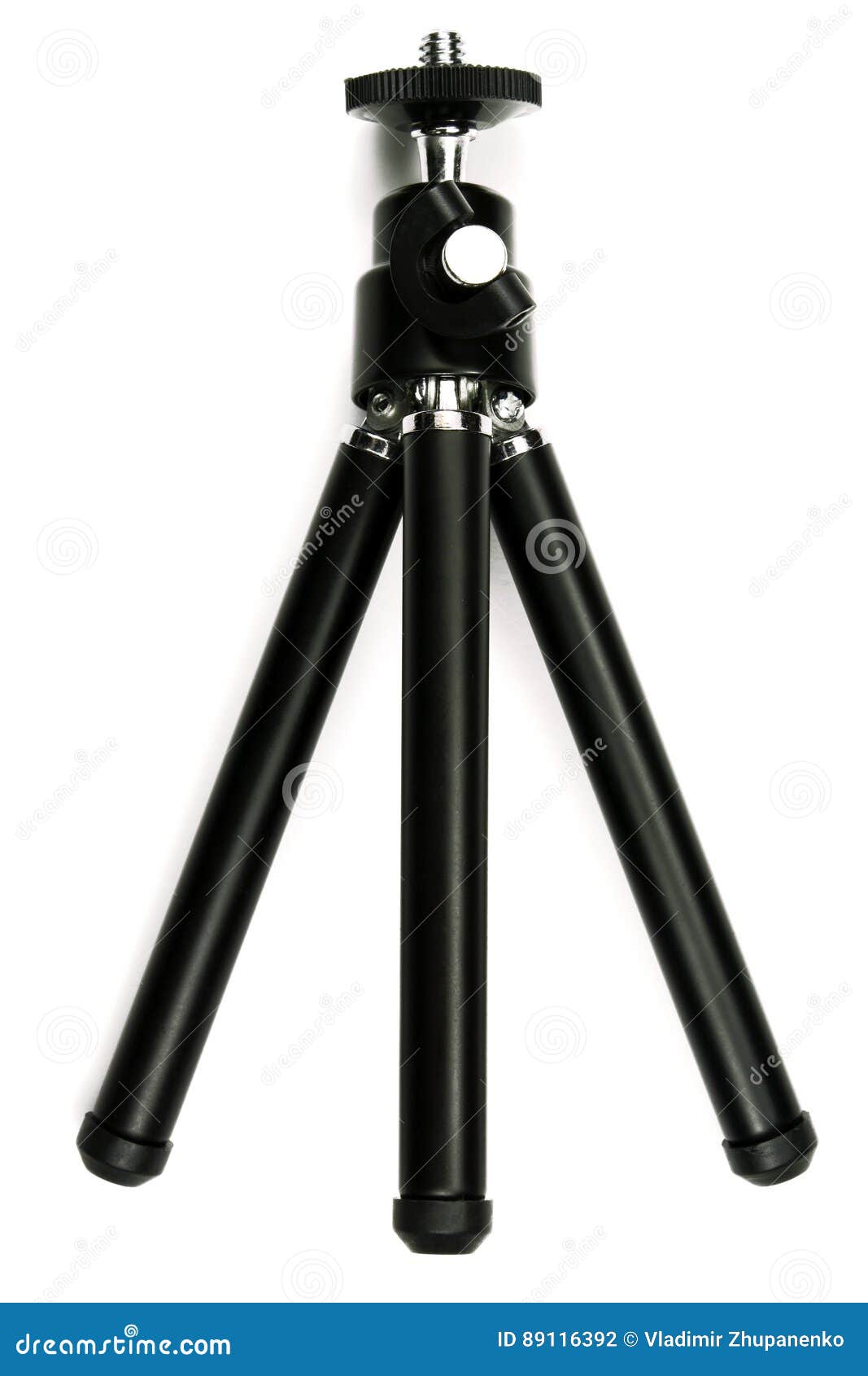 tripod for camera  on the white background