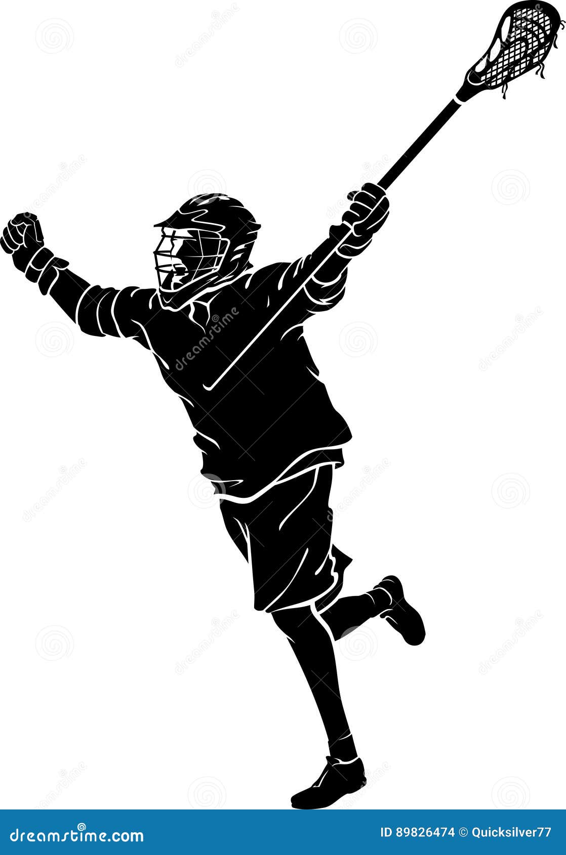 Triunfo de LaCrosse ilustración del vector. Ilustración de completo