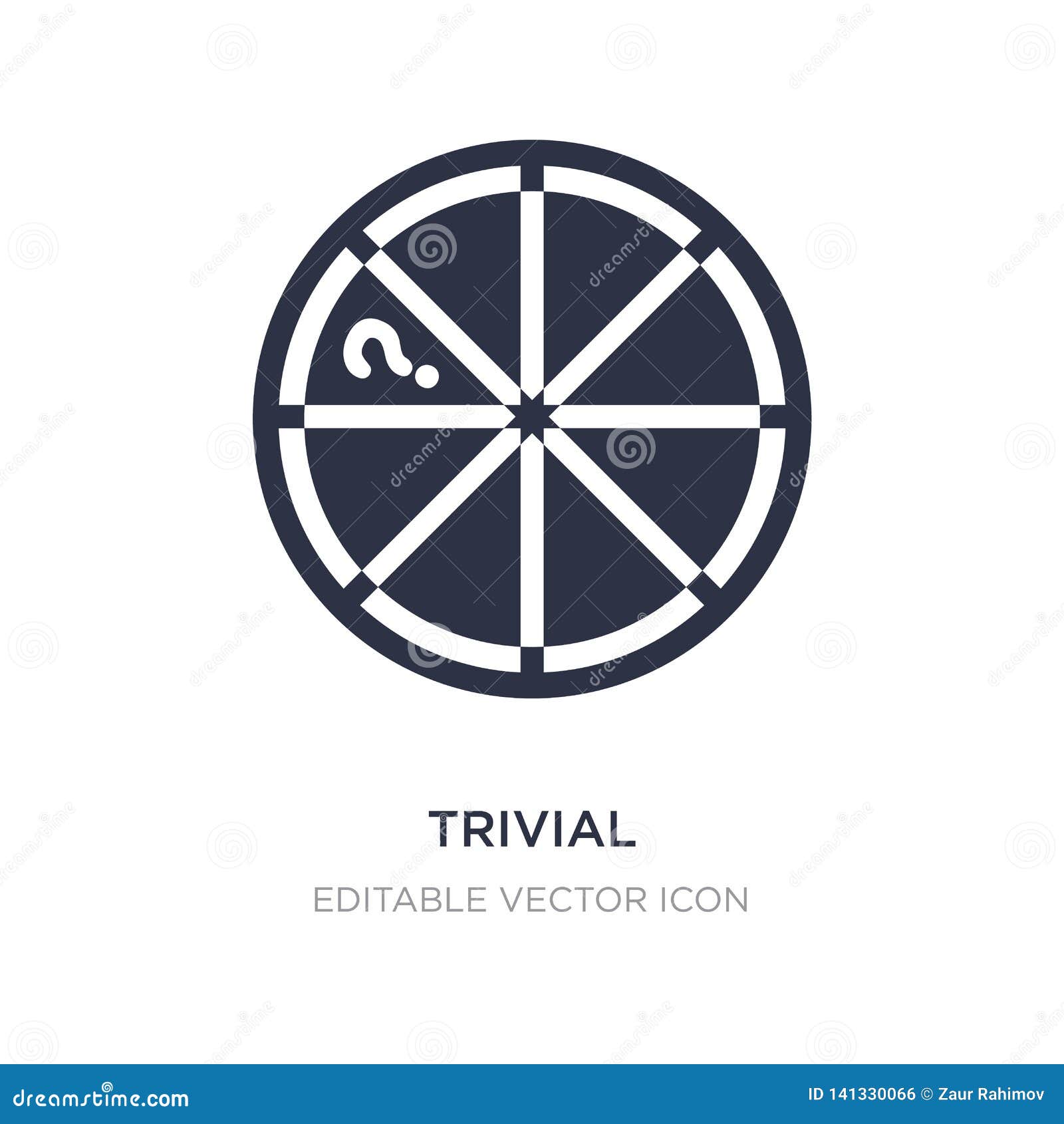 trivial icon on white background. simple   from gaming concept