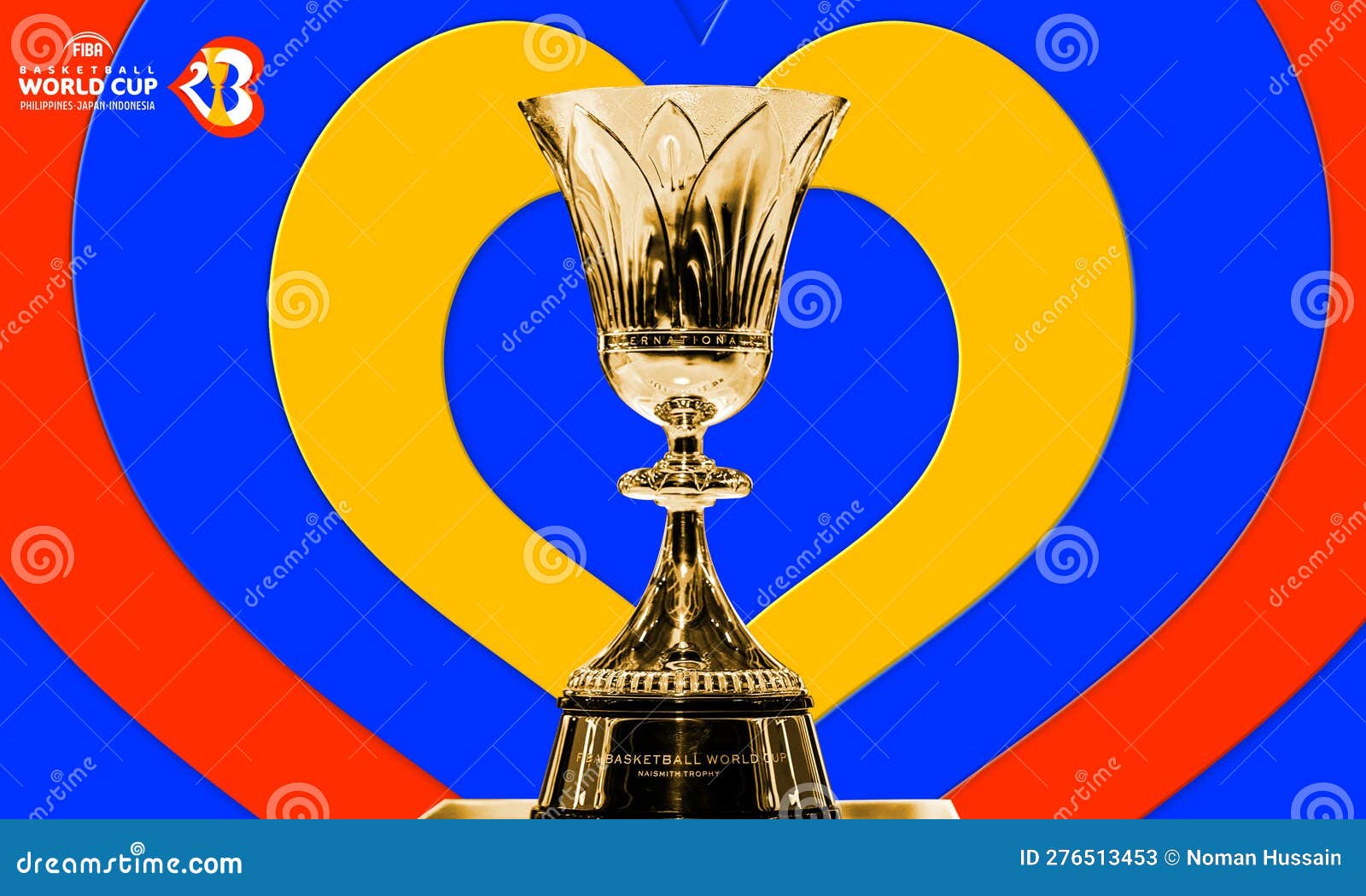 Troféu Do Mundo Do Basquete Fiba 2023 Fotografia Editorial - Ilustração de  conceito, esportes: 276512352