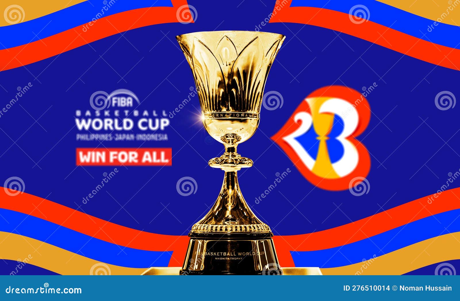 Troféu Do Mundo Do Basquete Fiba 2023 Fotografia Editorial - Ilustração de  conceito, esportes: 276512352