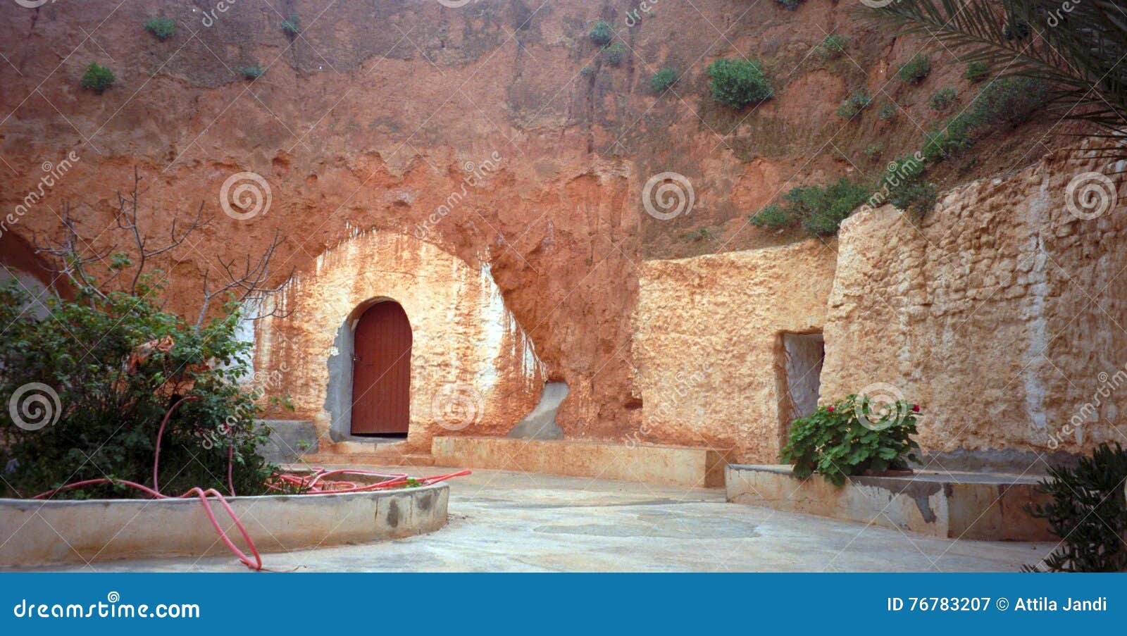 Troglodyte House, Matmata, Tunisia Stock Image Image of traditional