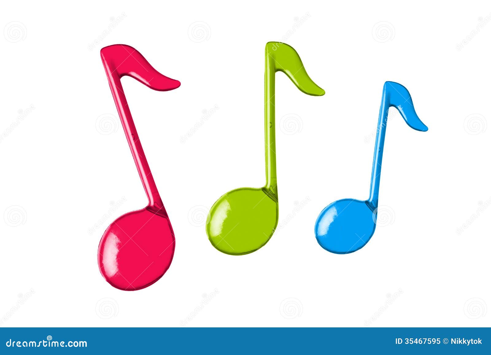 Trois Notes De Musique De Couleur Photos Libres De Droits Et Gratuites De Dreamstime