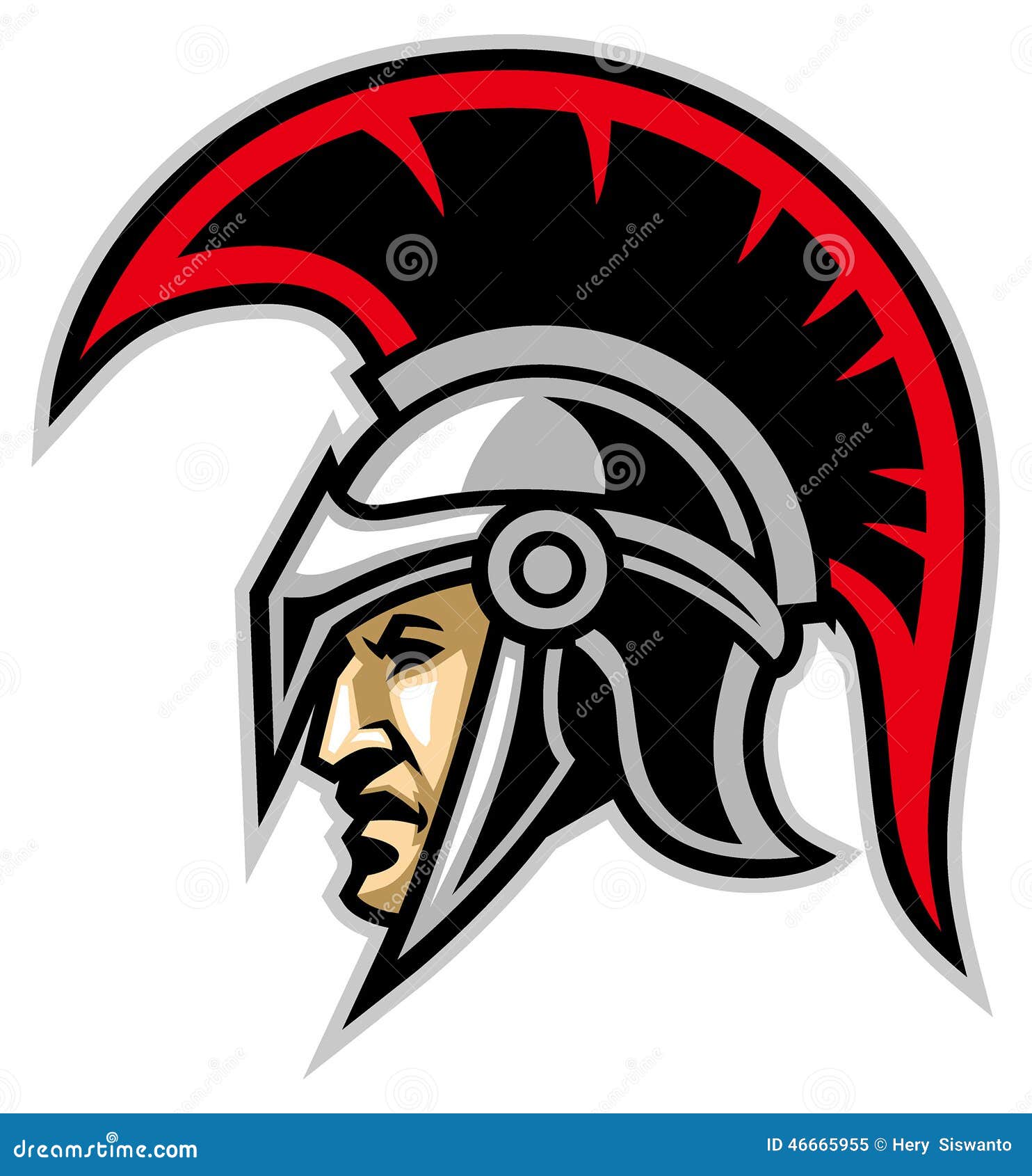 trojan army mascot