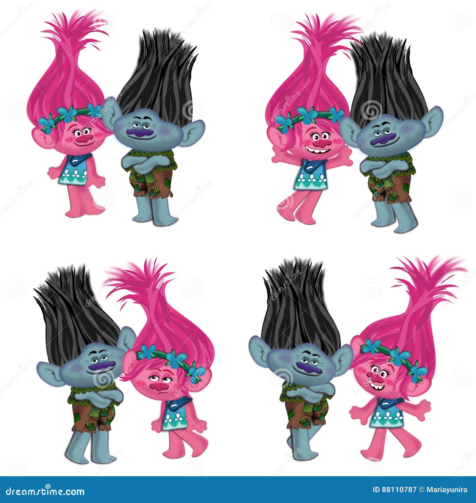 Princesa Poppy Filme Trolls Colorir