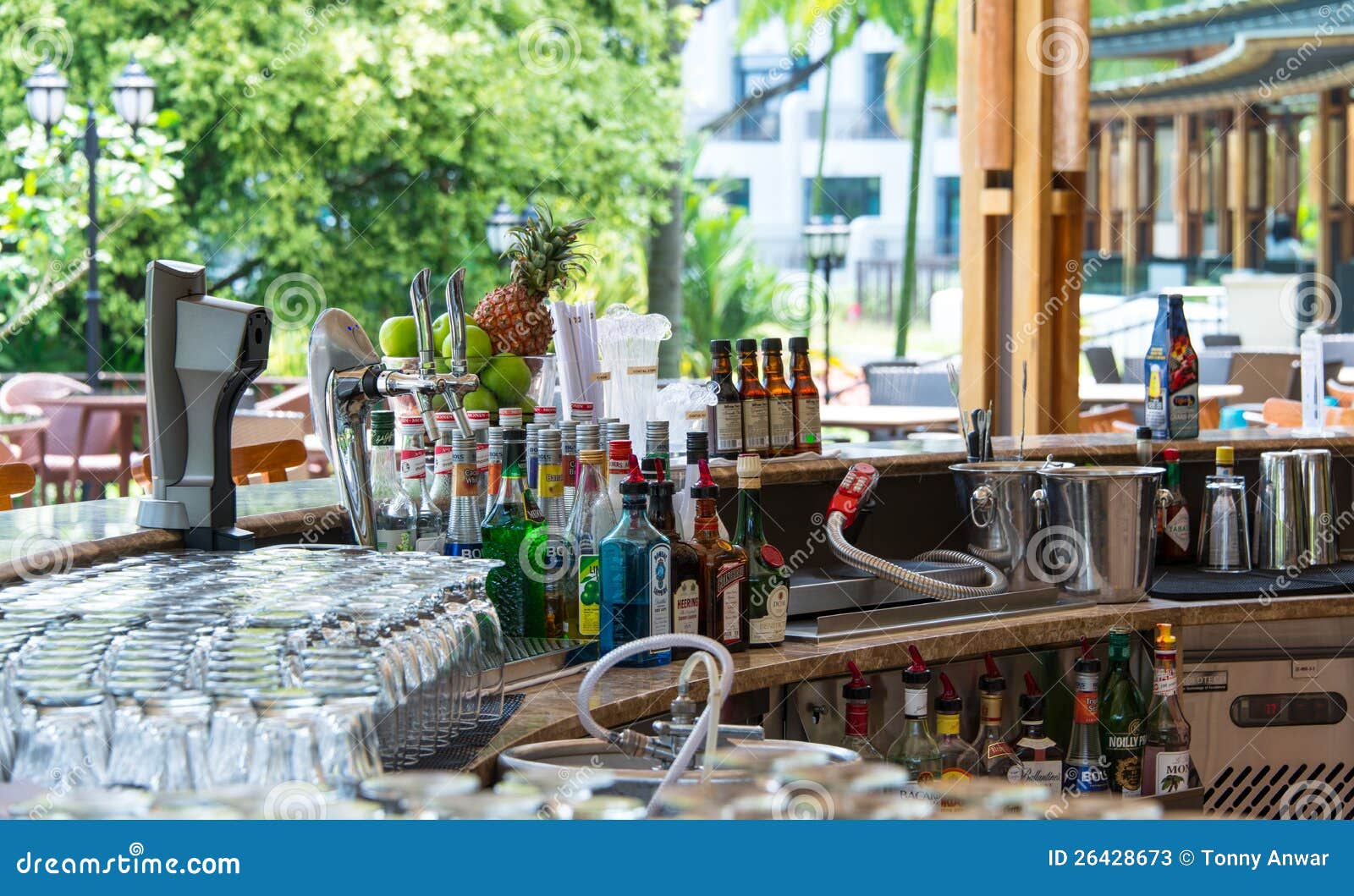 Tropical Bar editorial stock photo. Image of alcoholic 26428673