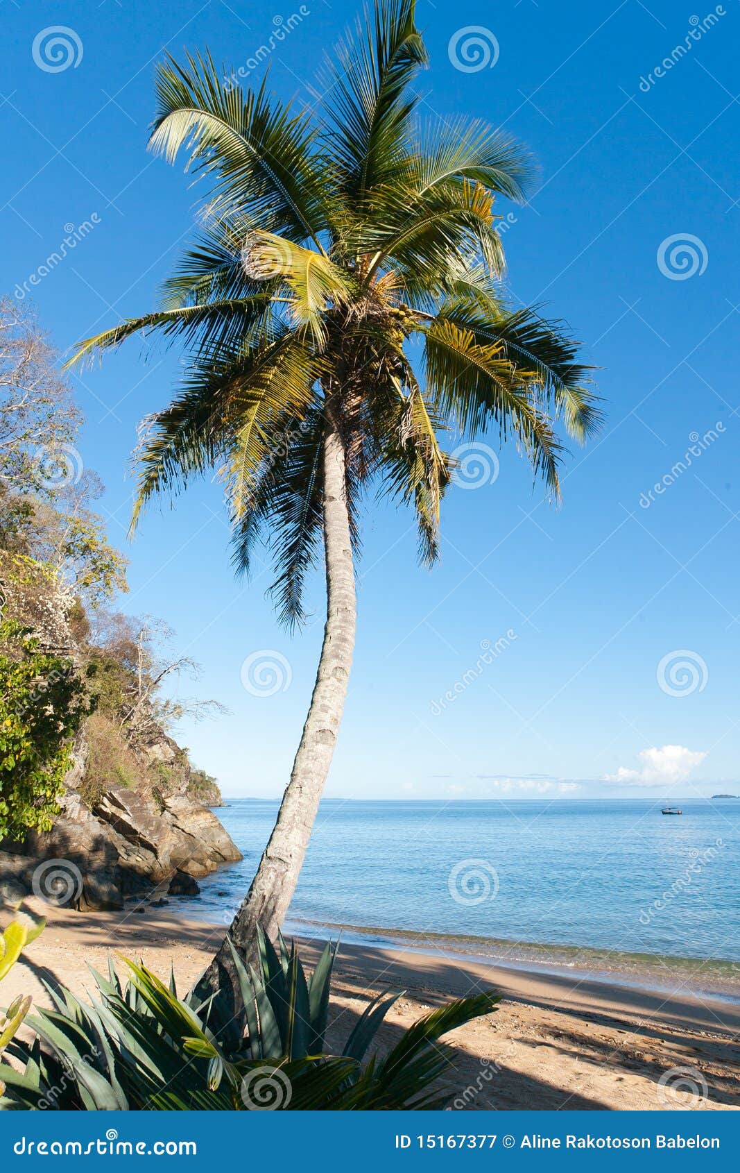 Tropical Beach Landscape Royalty Free Stock Photography - Image: 15167377