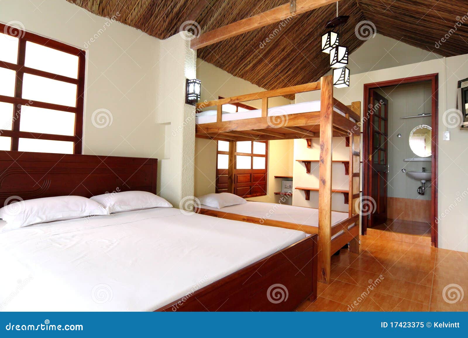 tropical chalet room