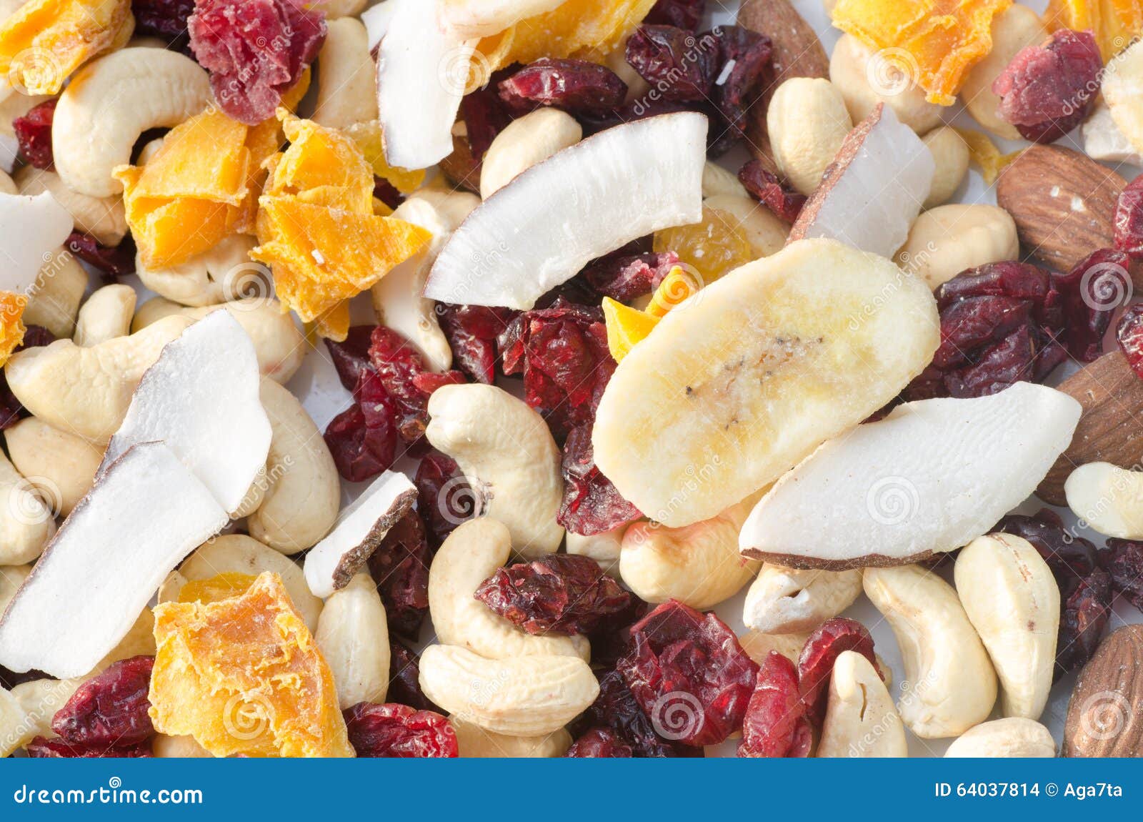 Tropical Dried Fruits and Nuts Stock Photo Image of closeup, macro