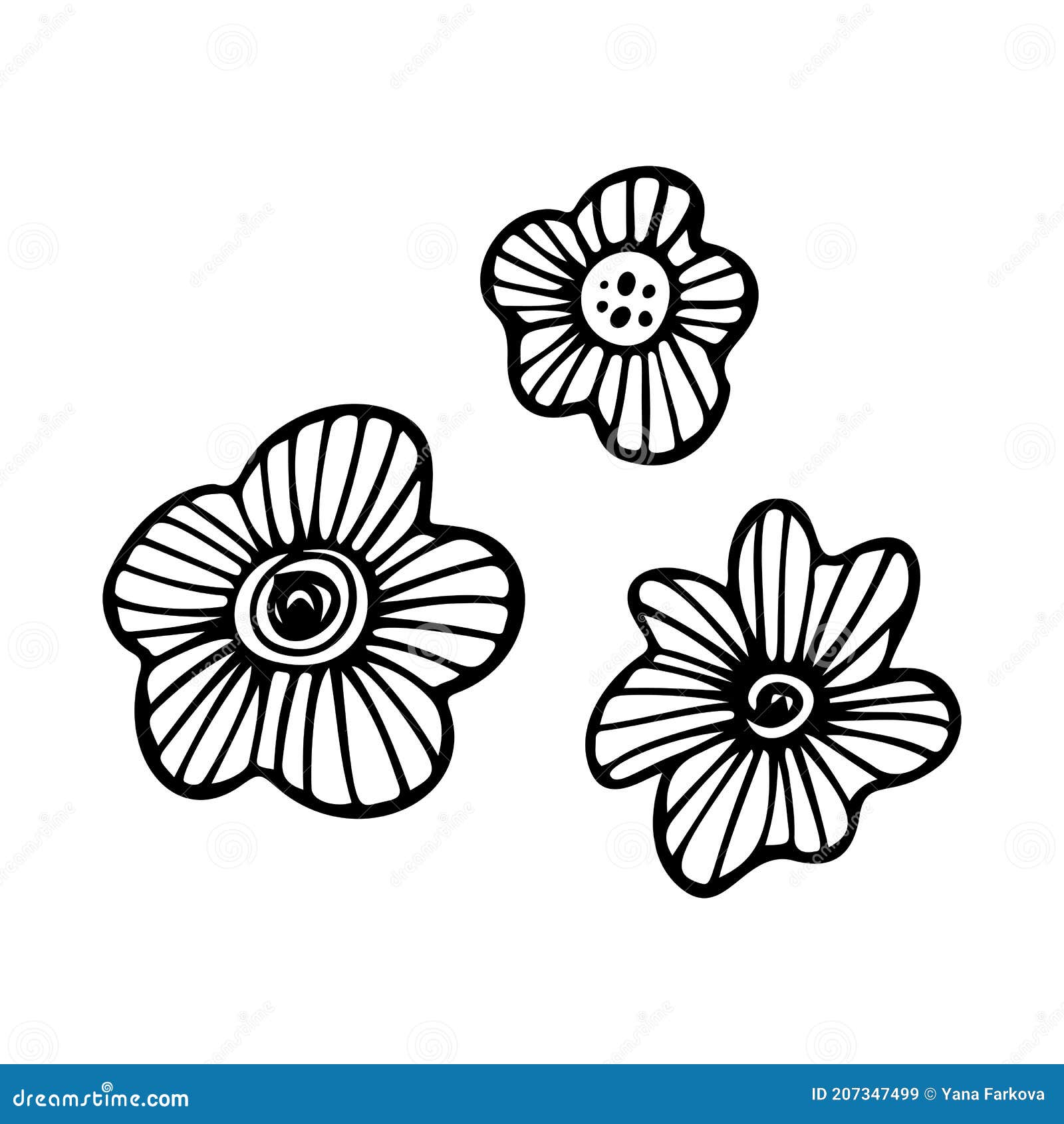 Tropical Flower Silhouette Stock Illustrations – 57,672 Tropical