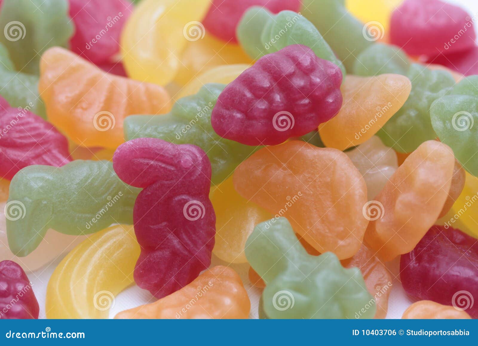 Tropical fruit candies stock photo. Image of food, sweets 10403706