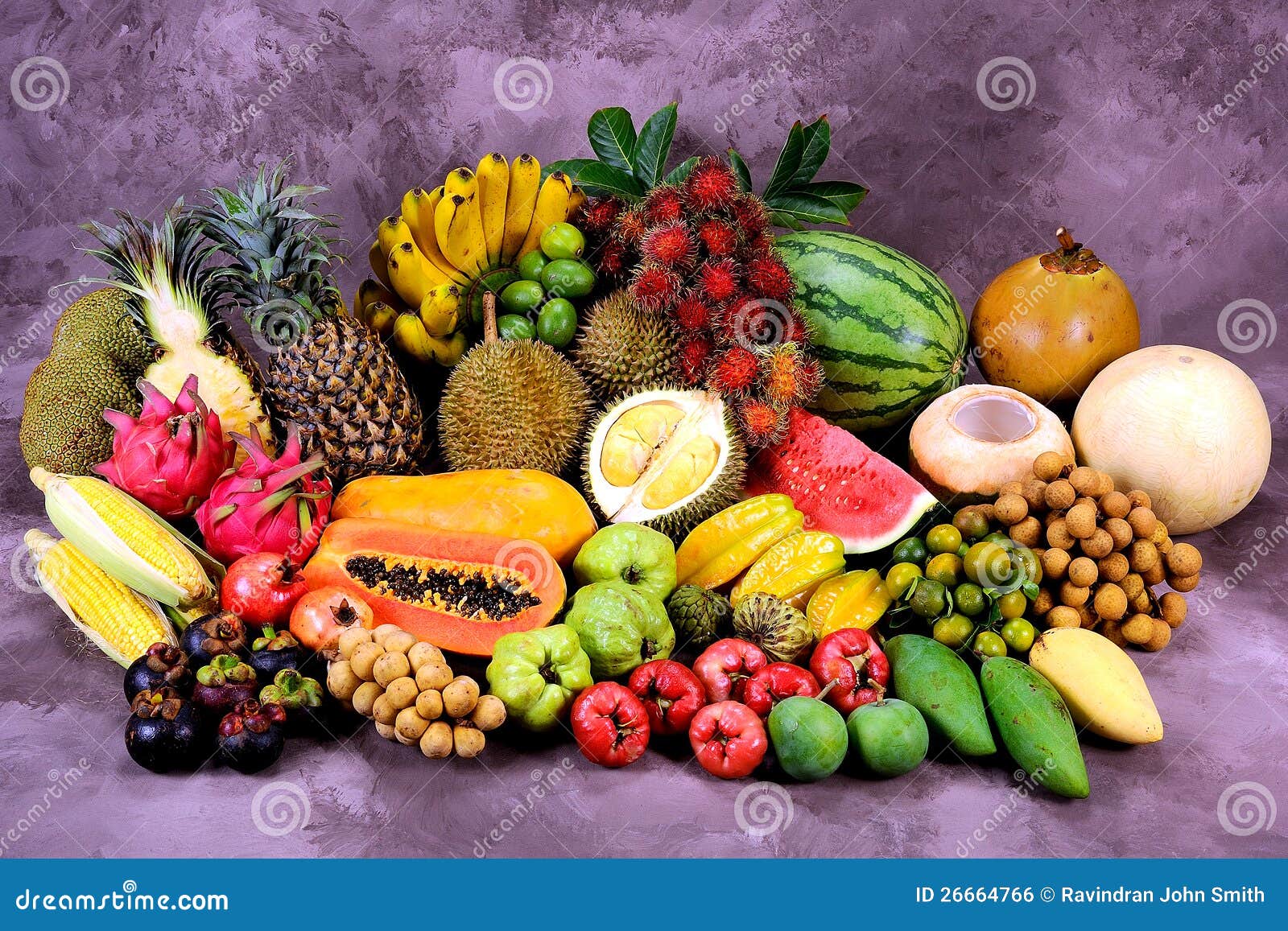 Tropical Fruits stock photo. Image of papaya, malaysia - 26664766