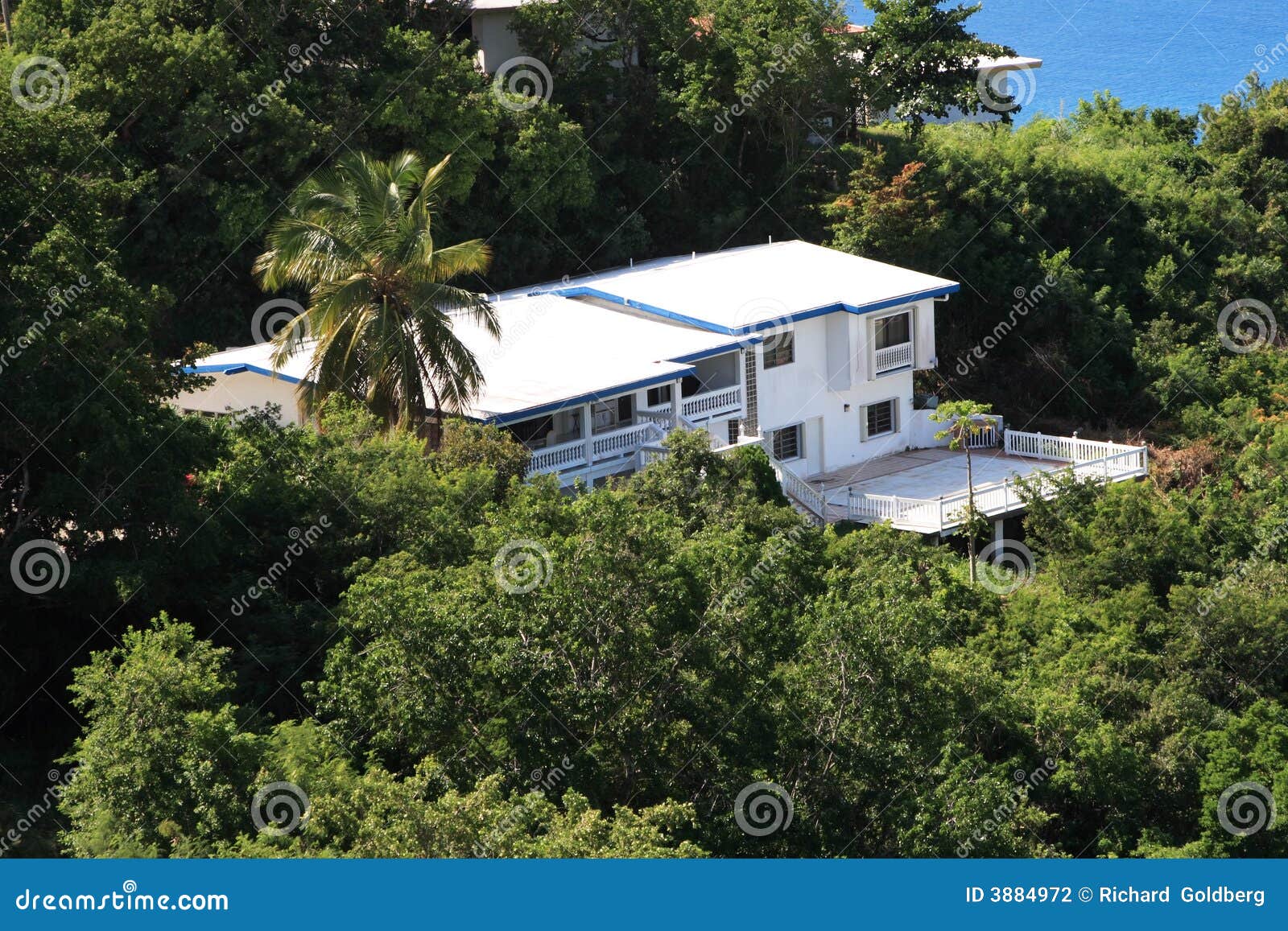 Tropical Realestate stock photo. Image of architecture 3884972