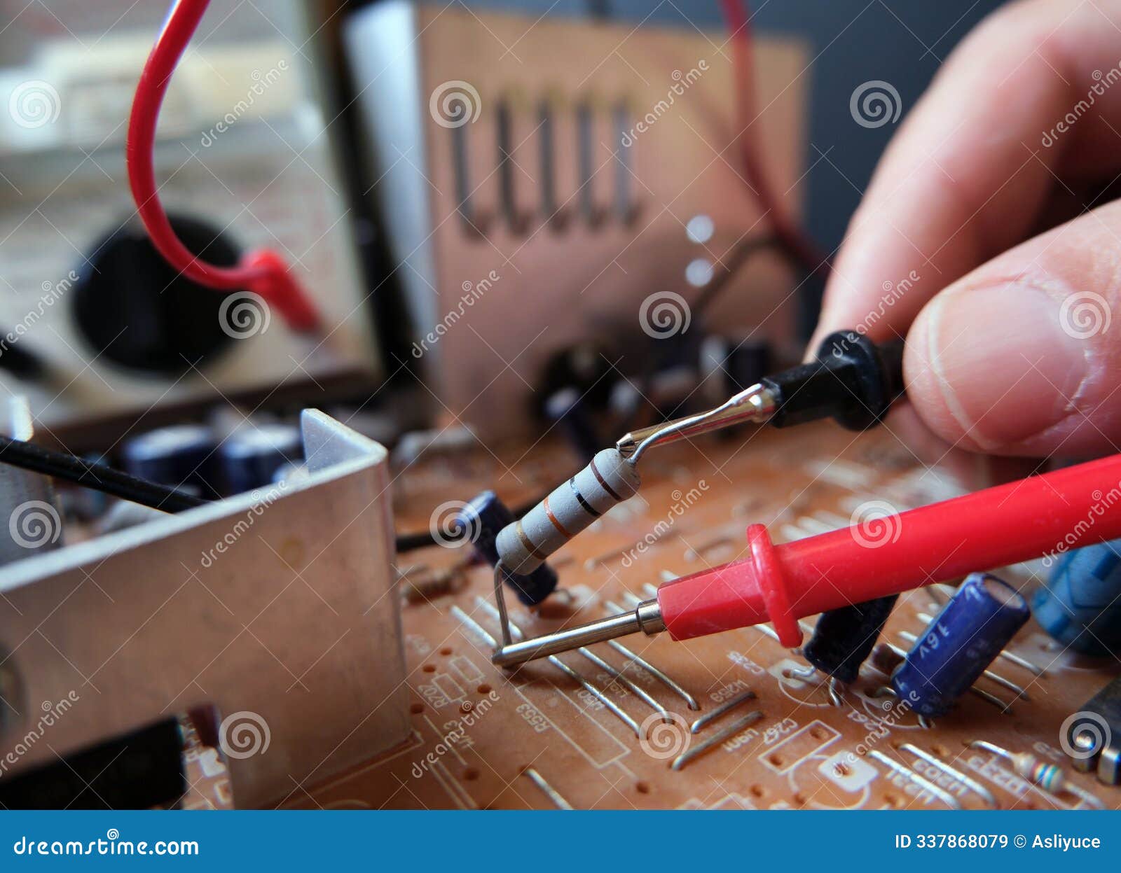 troubleshooting on a board