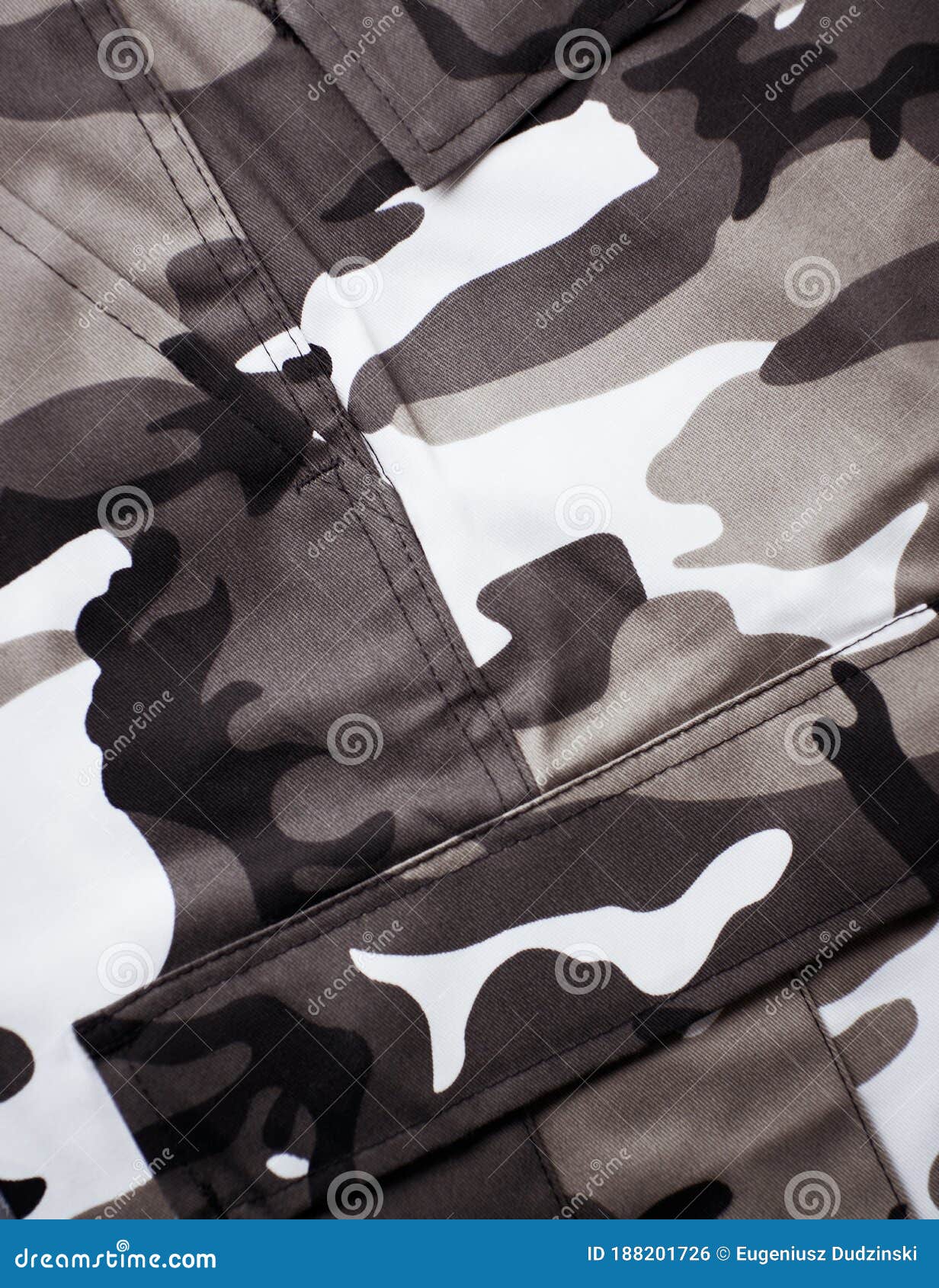 Trousers with a Camouflage Pattern Stock Photo Image of color