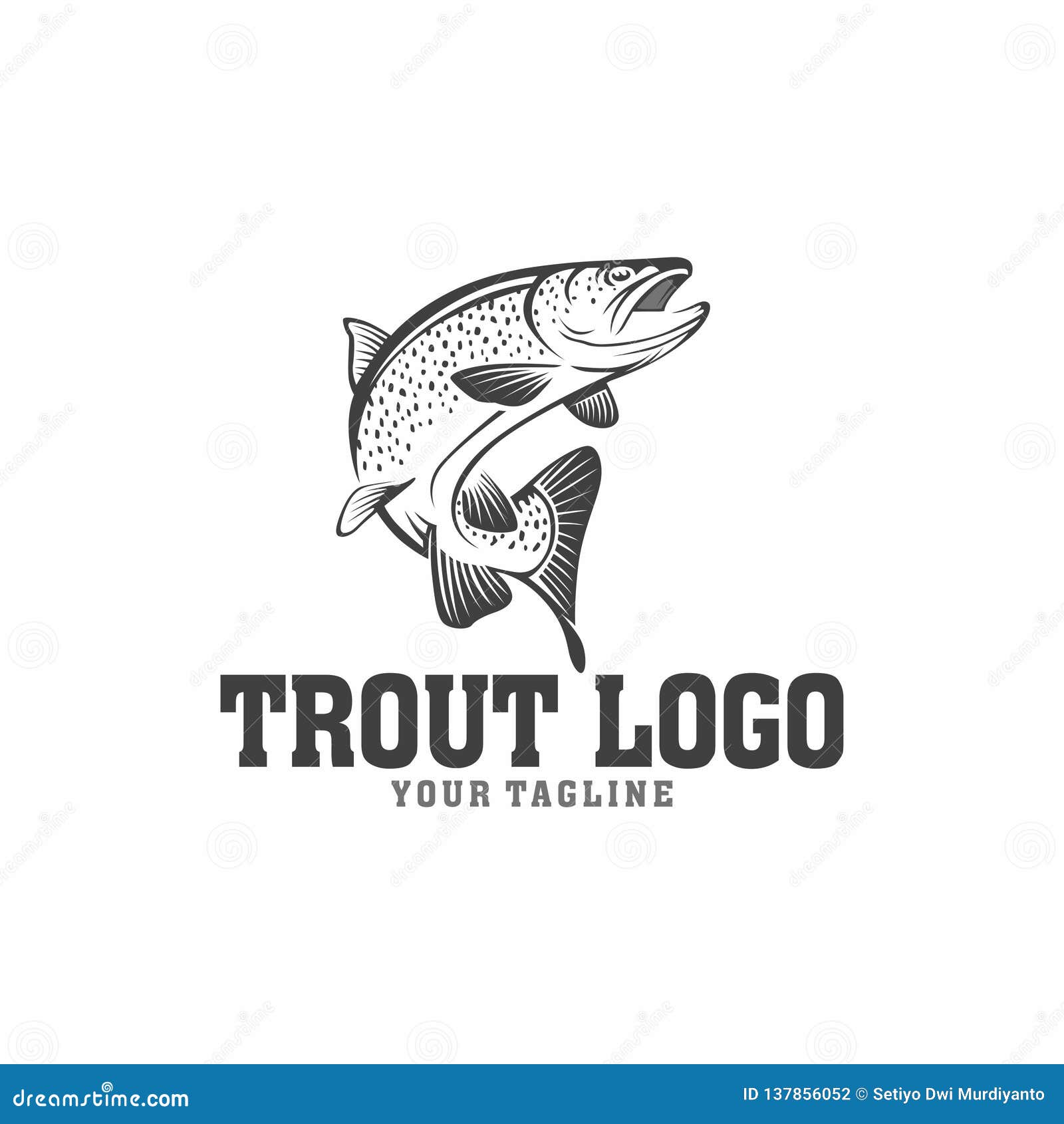 Trout Logo Stock Illustrations – 4,869 Trout Logo Stock