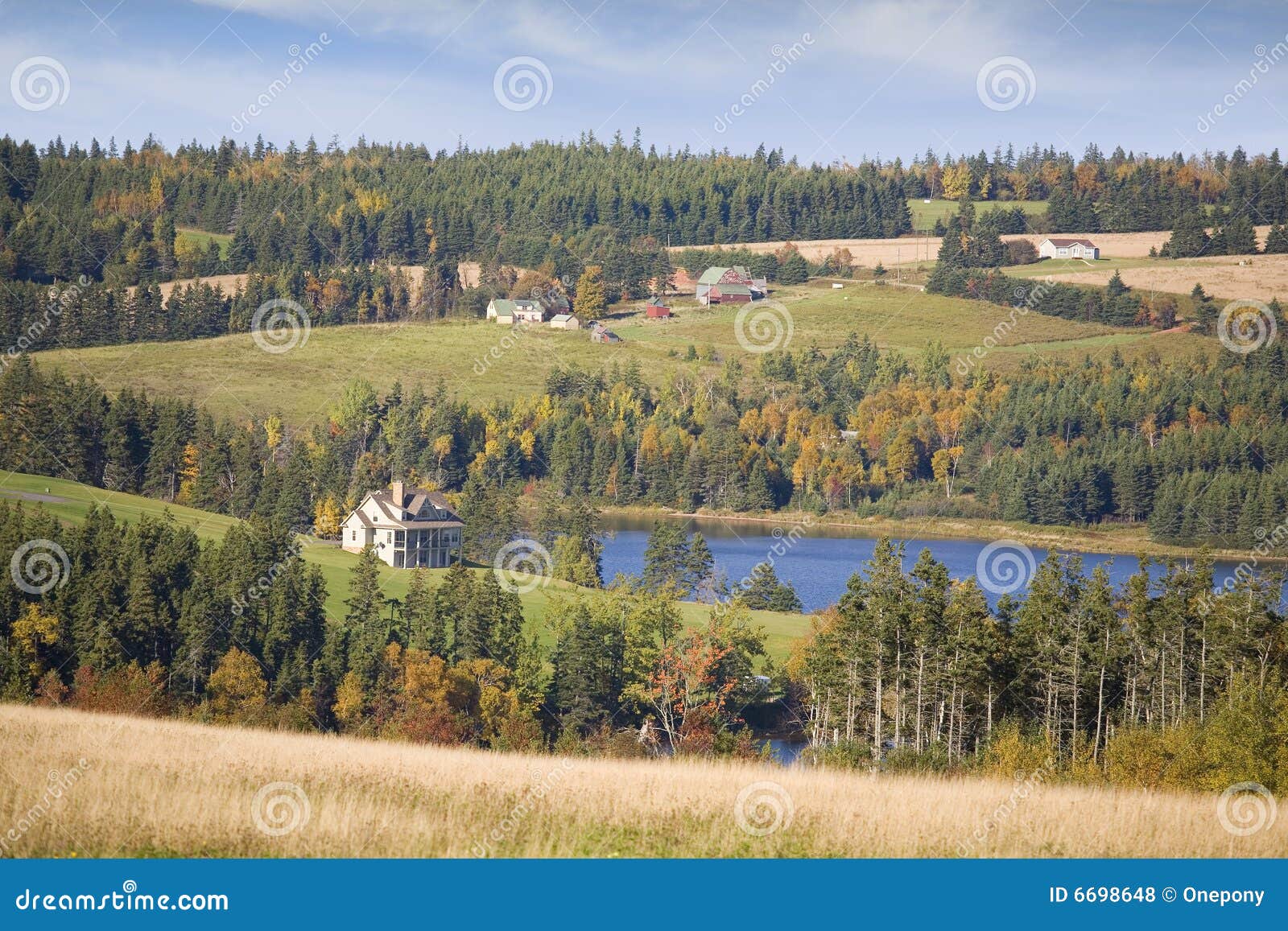 Trout River, Prince Edward Island Stock Photo Image of hills, autumn