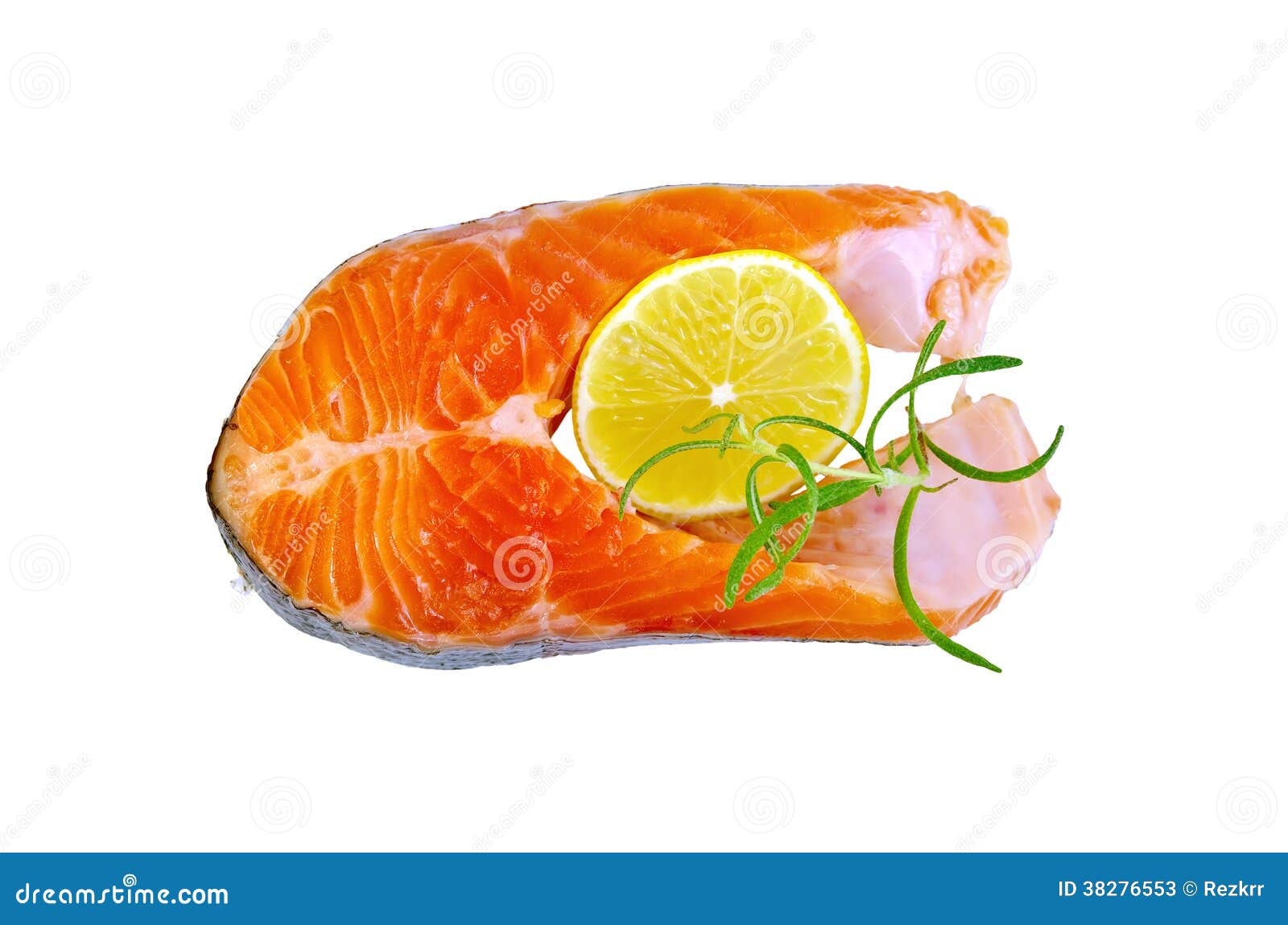Trout with rosemary on top stock image. Image of freshwater 38276553