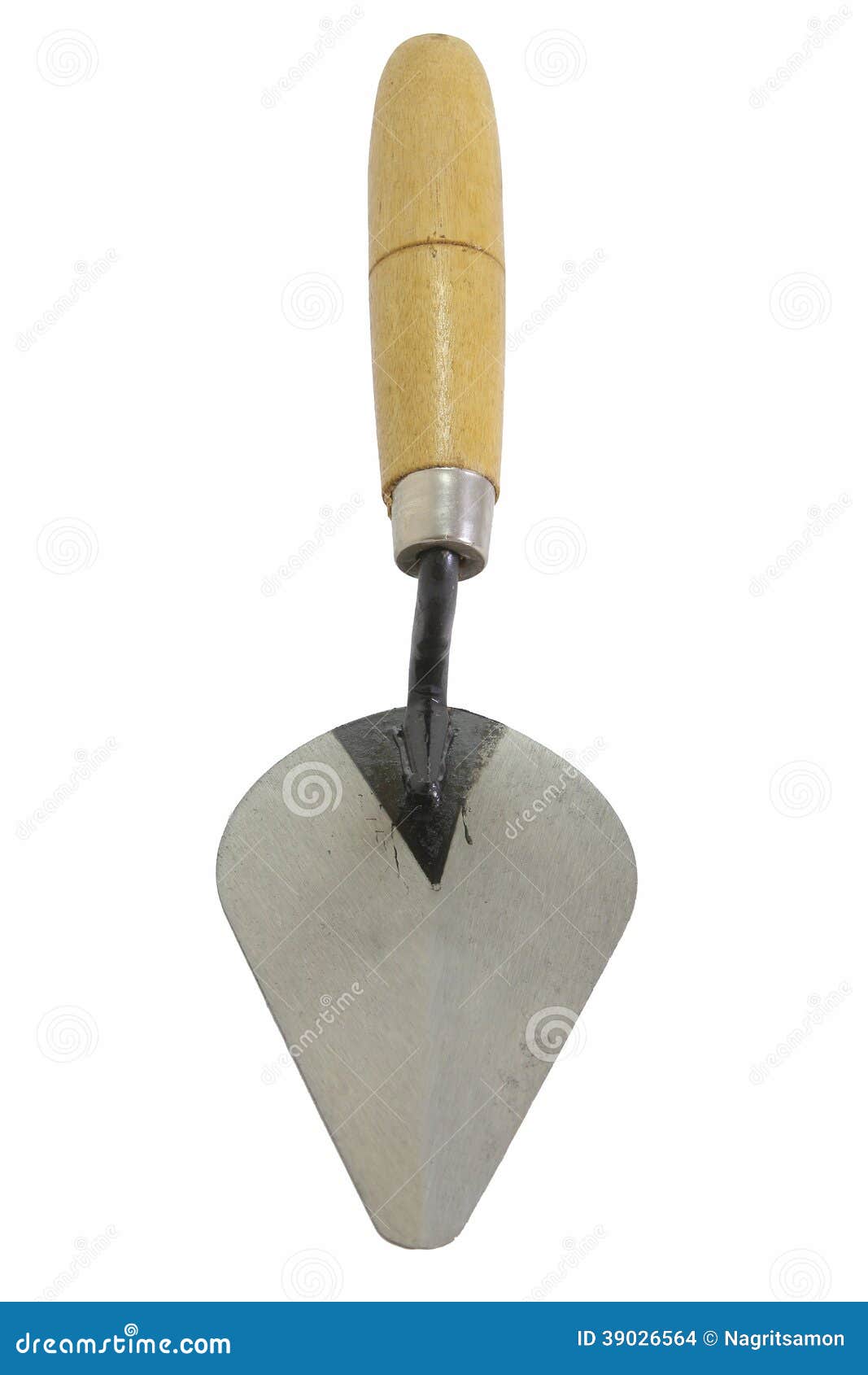 Trowel (Drop trowel) stock photo. Image of single, build 39026564