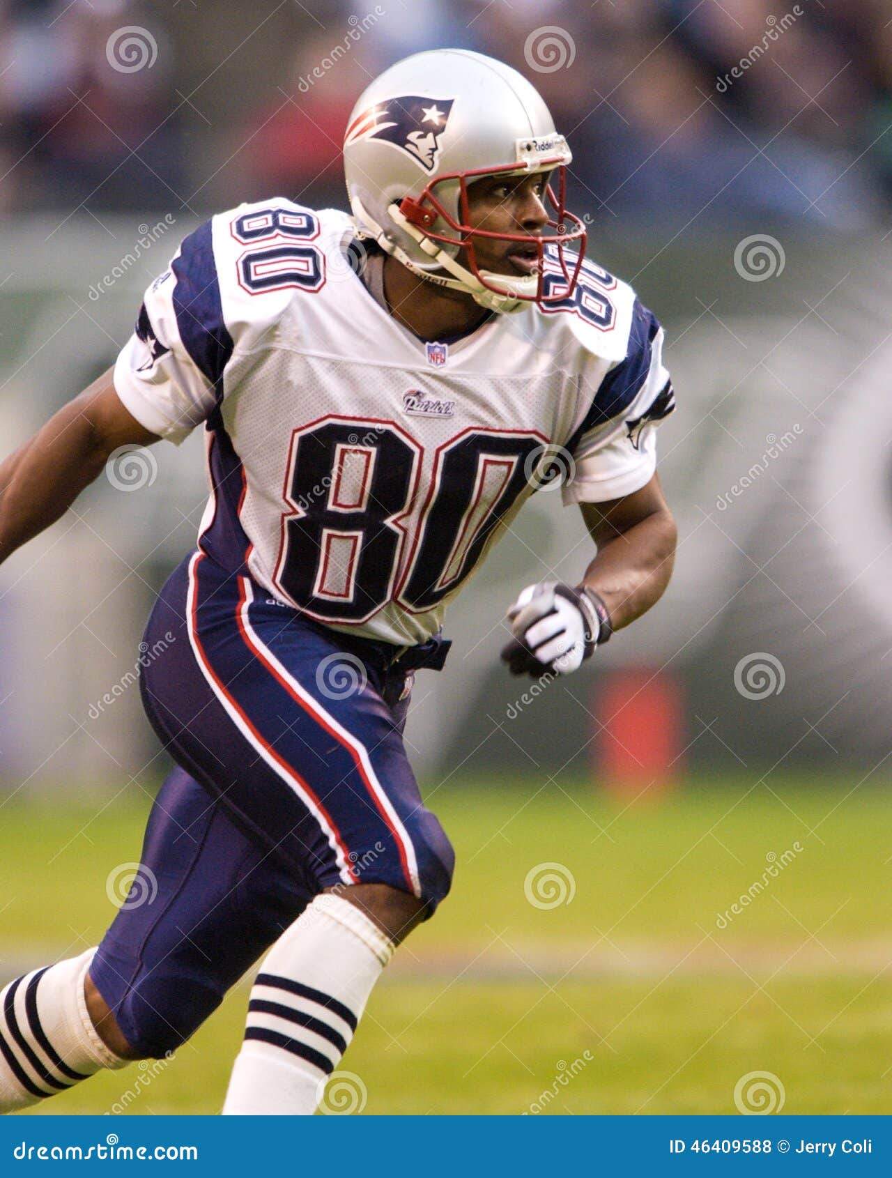 Troy Brown, New England Patriots, WR. Editorial Stock Photo