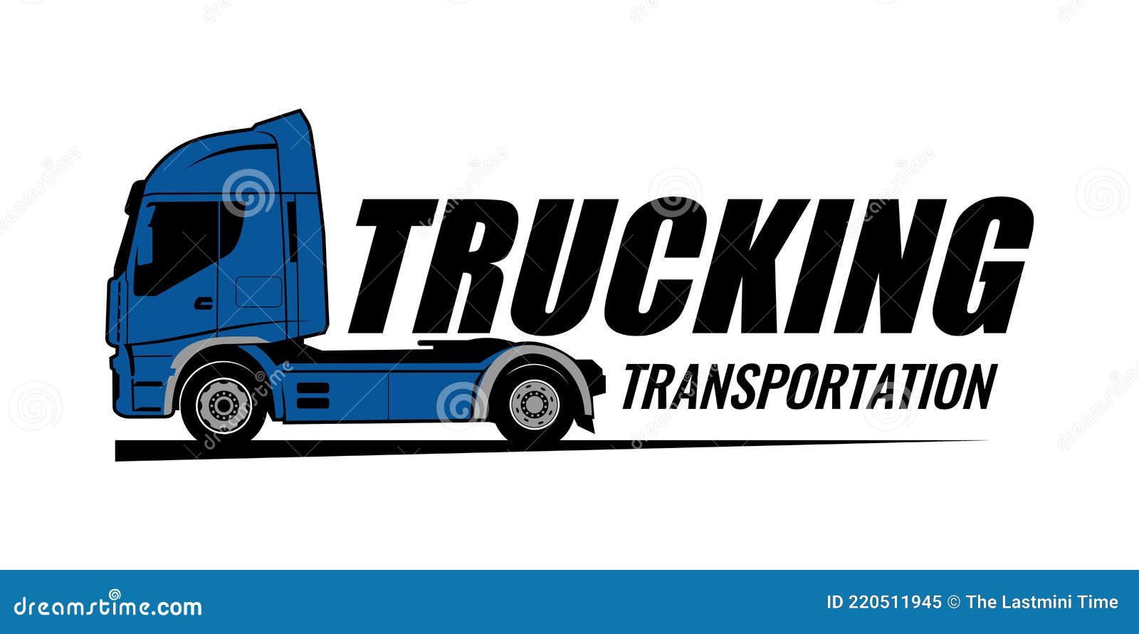 Truck brand logo design stock vector. Illustration of logo 220511945