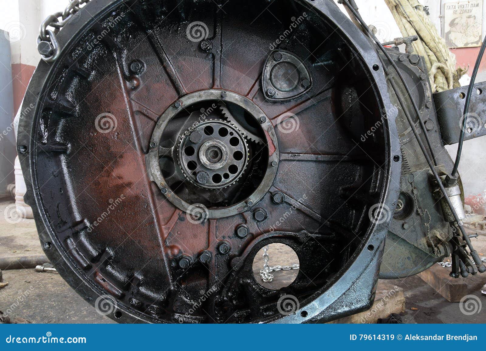 The truck engine parts stock image. Image of business 79614319