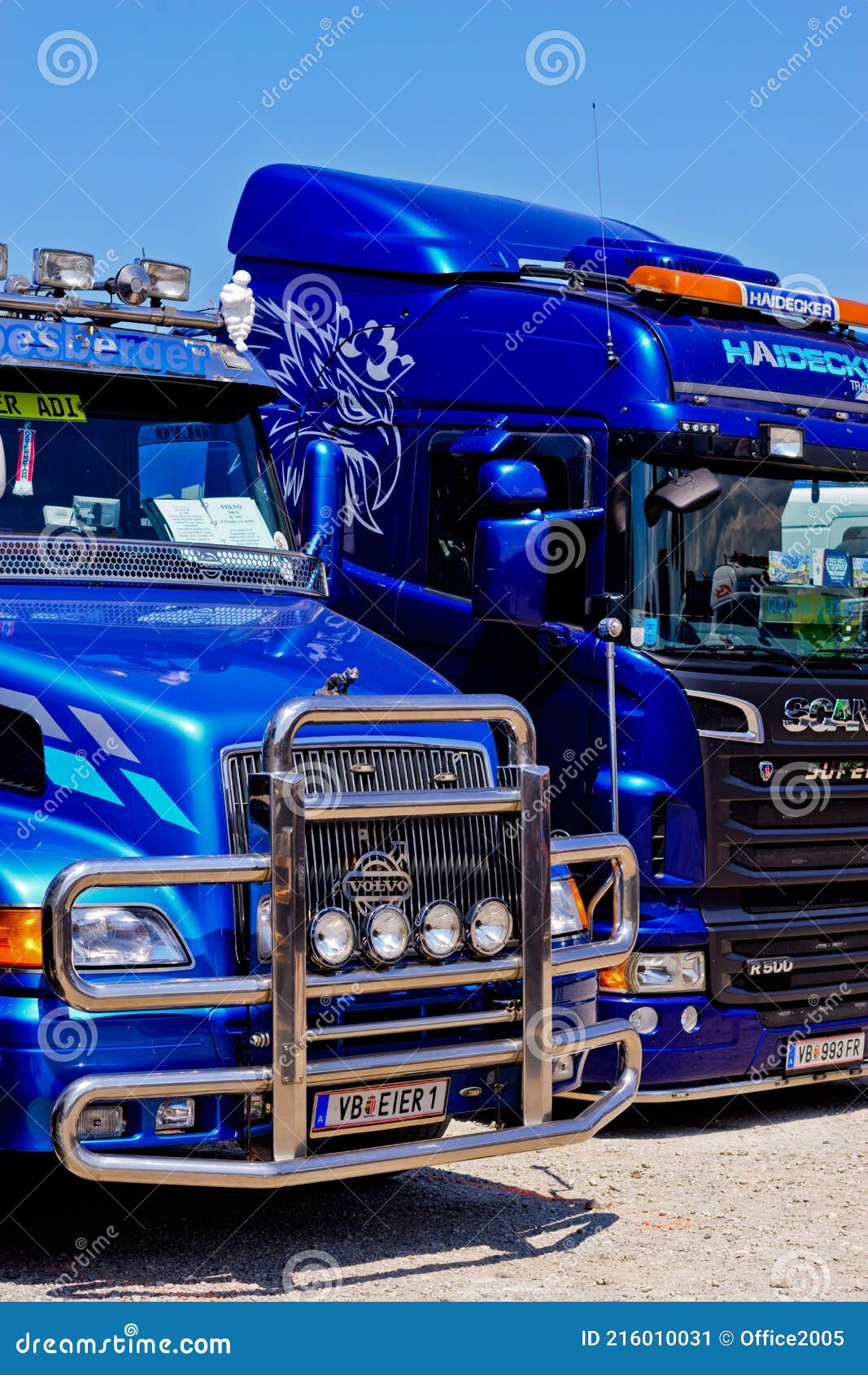 Truck Event in Vorchdorf, Austria Editorial Photo - Image of