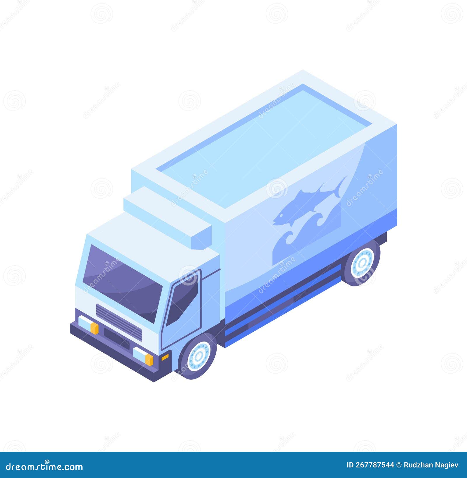 Fish Delivery Truck Stock Illustrations – 549 Fish Delivery Truck