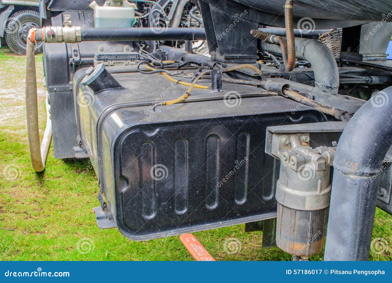 Truck fuel tank stock image. Image of power, gasoline 57186017