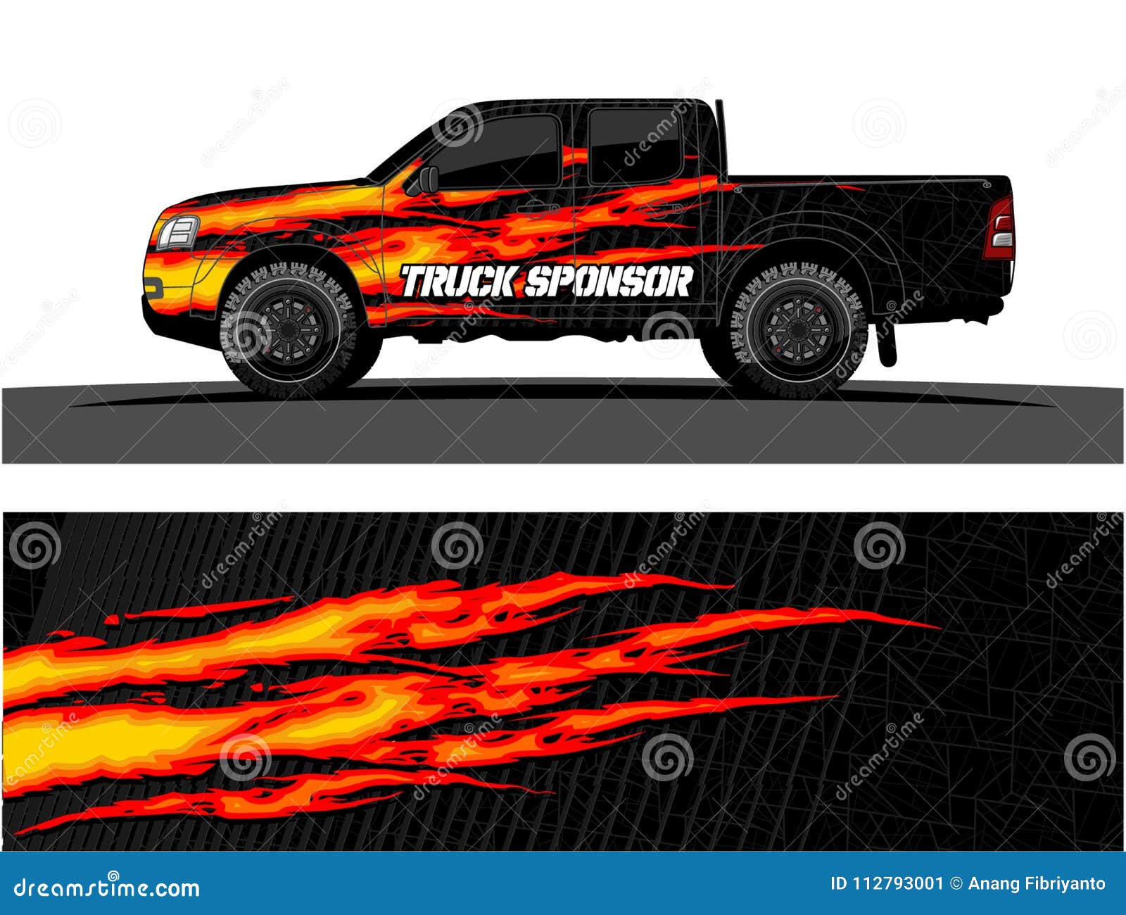 truck graphics. vehicles racing stripes  background