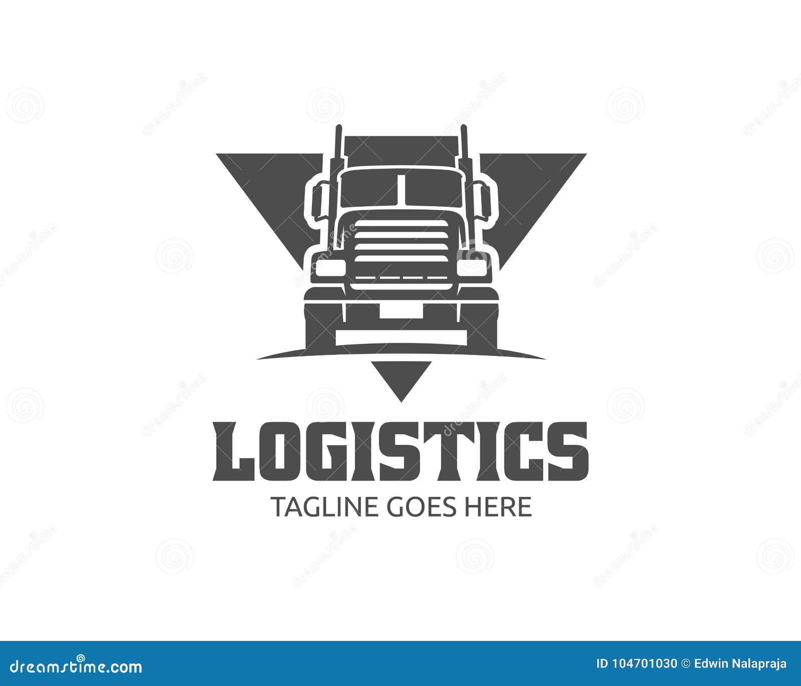 Truck Logo Cargo Logo Delivery Cargo Trucks Logistic Logo Stock