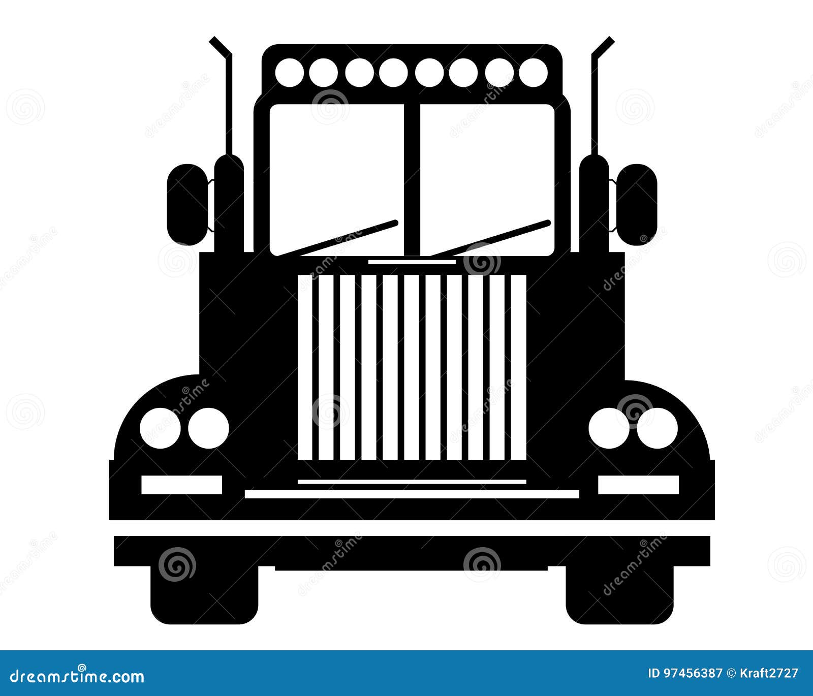 Truck logo stock vector. Illustration of insignia, sign - 97456387