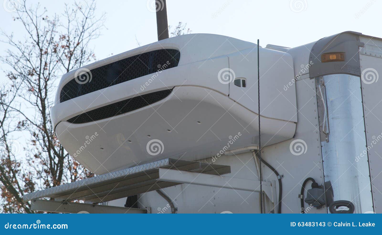 Truck refrigeration system editorial stock photo. Image of truck 63483143