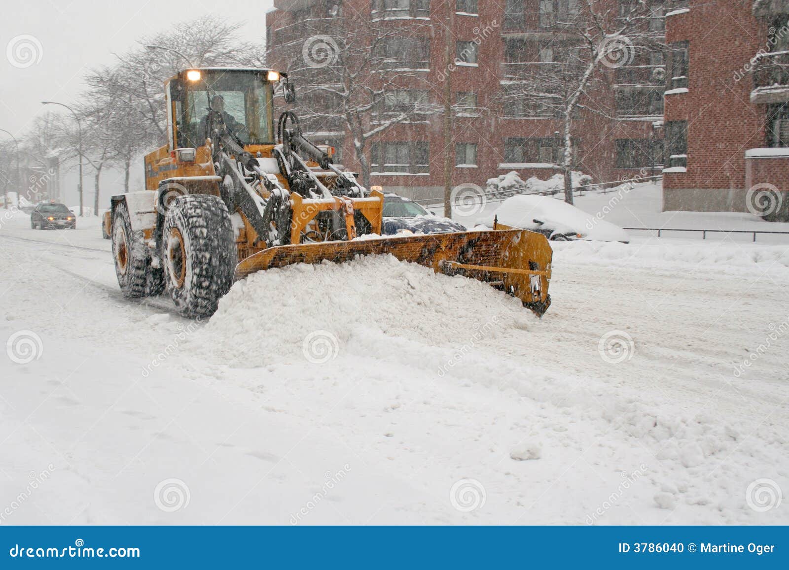 Truck with shovel. stock photo. Image of vehicle, highway 3786040