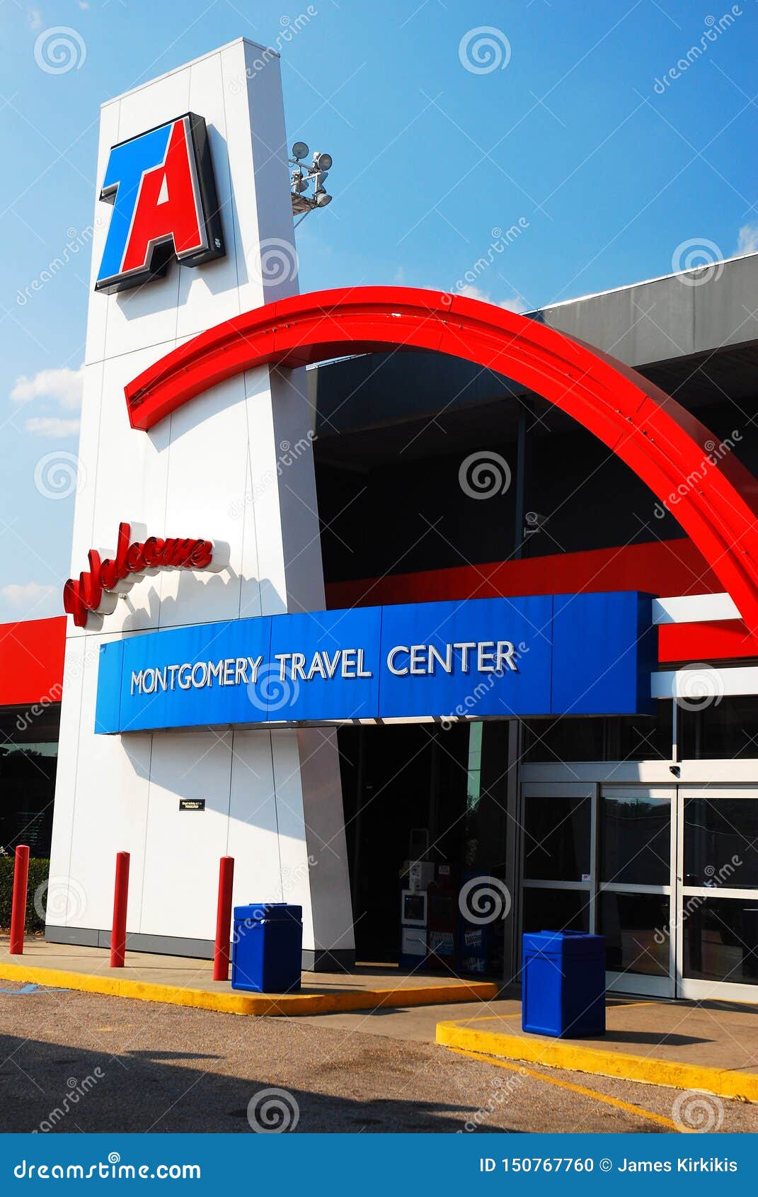 A Truck Stop in Montgomery, Alabama Editorial Image Image of america
