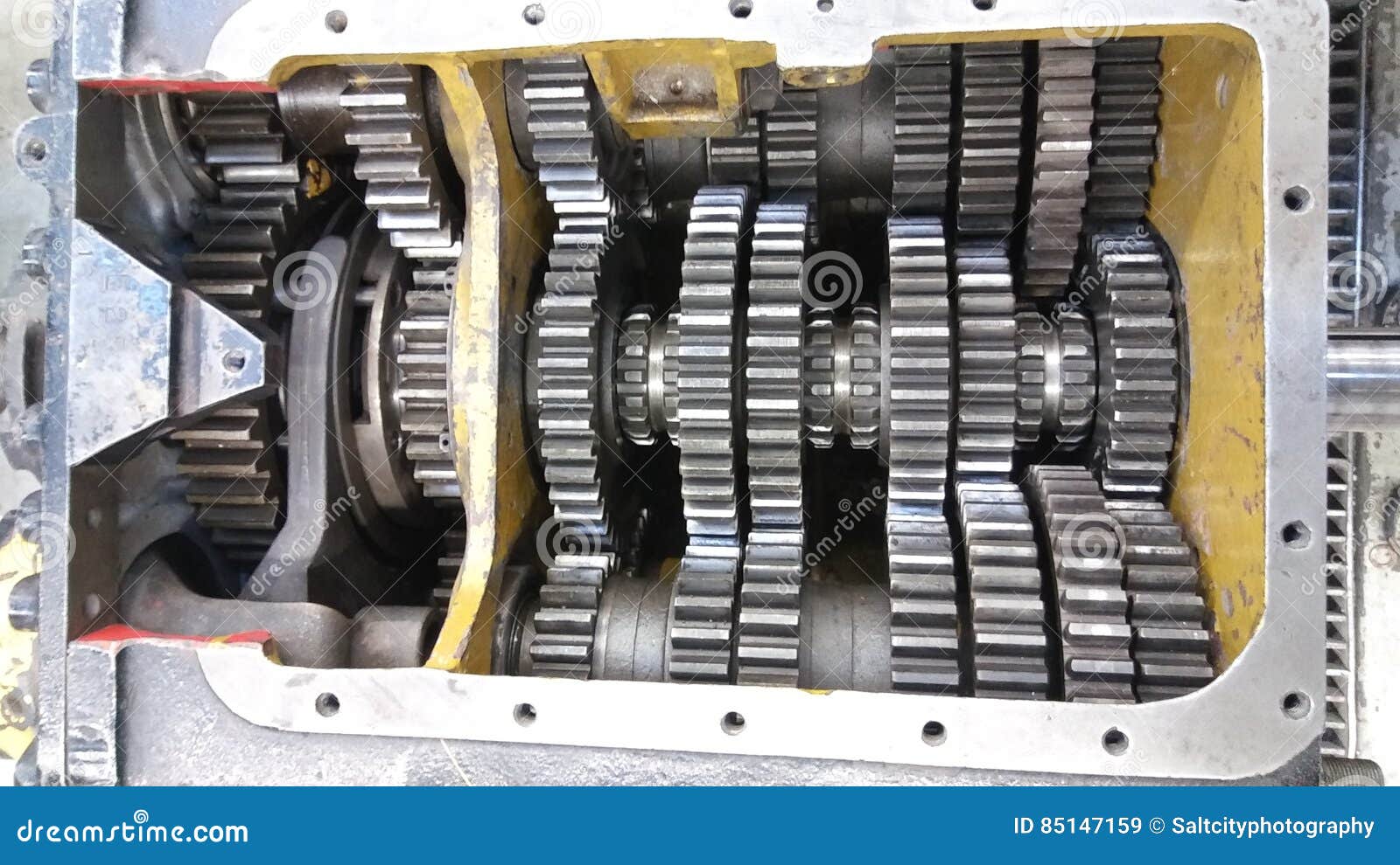 Truck Transmission gears stock image. Image of shift 85147159