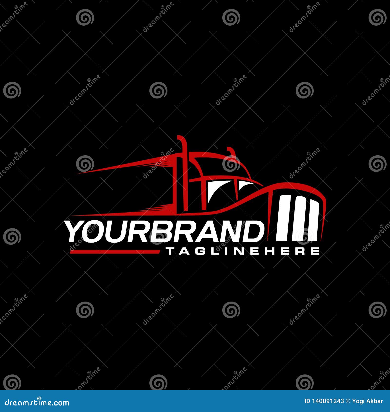 trucking logo  branding