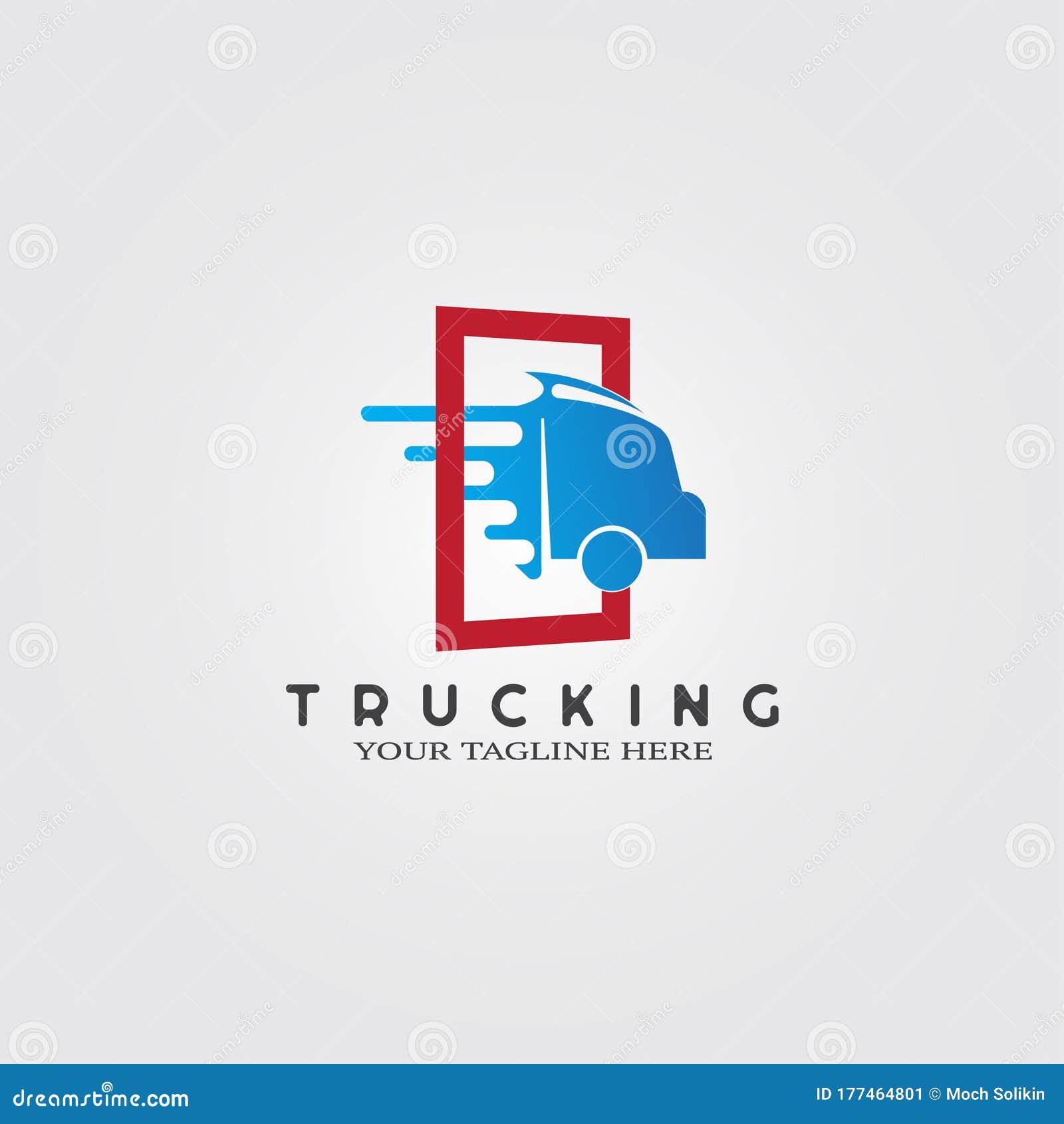 Trucking Transportation Logo, Vector Logo for Business Corporate ...